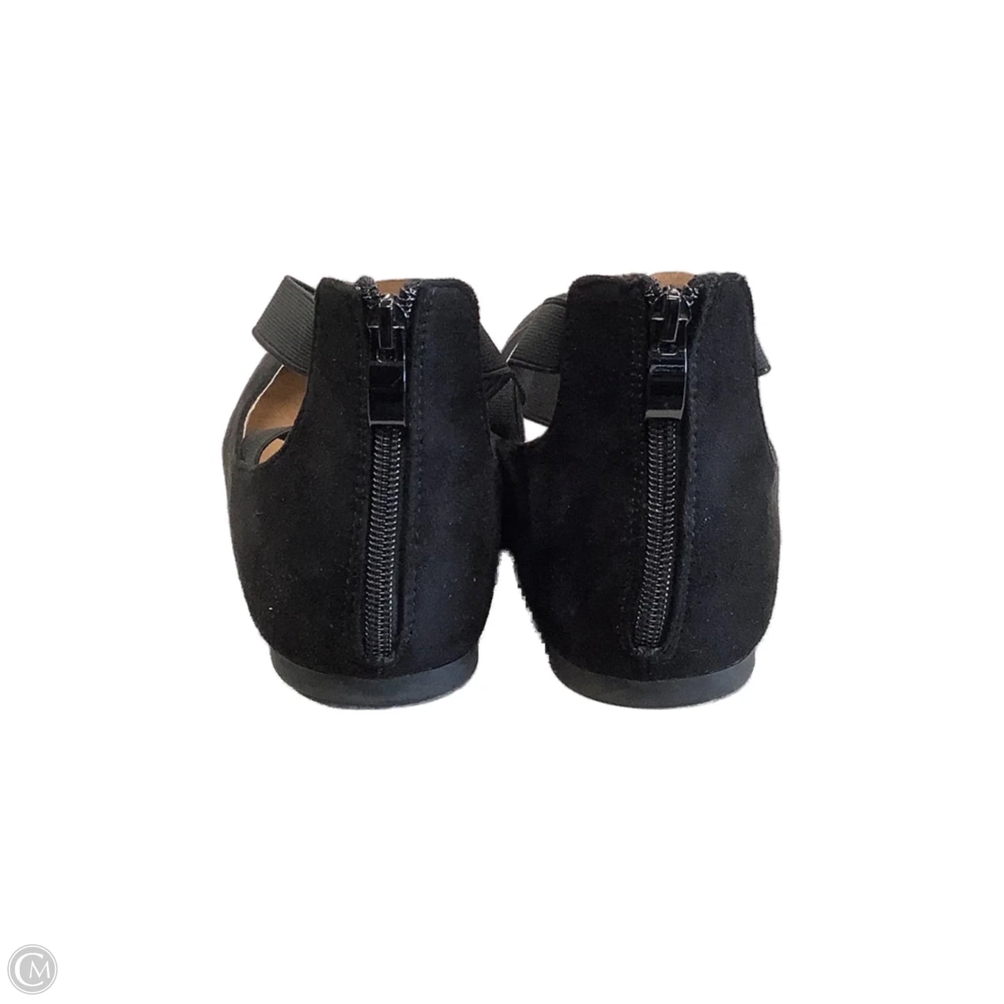 Shoes Flats By Clothes Mentor In Black, Size: 11