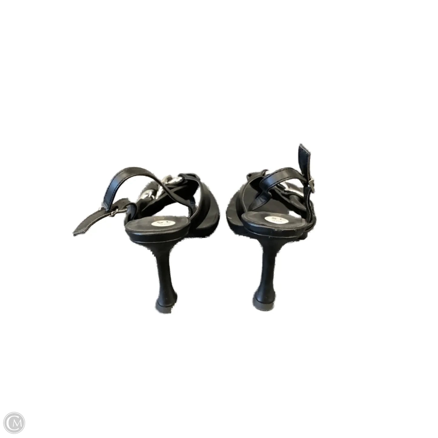 Sandals Heels Block By Venus In Black, Size: 7.5