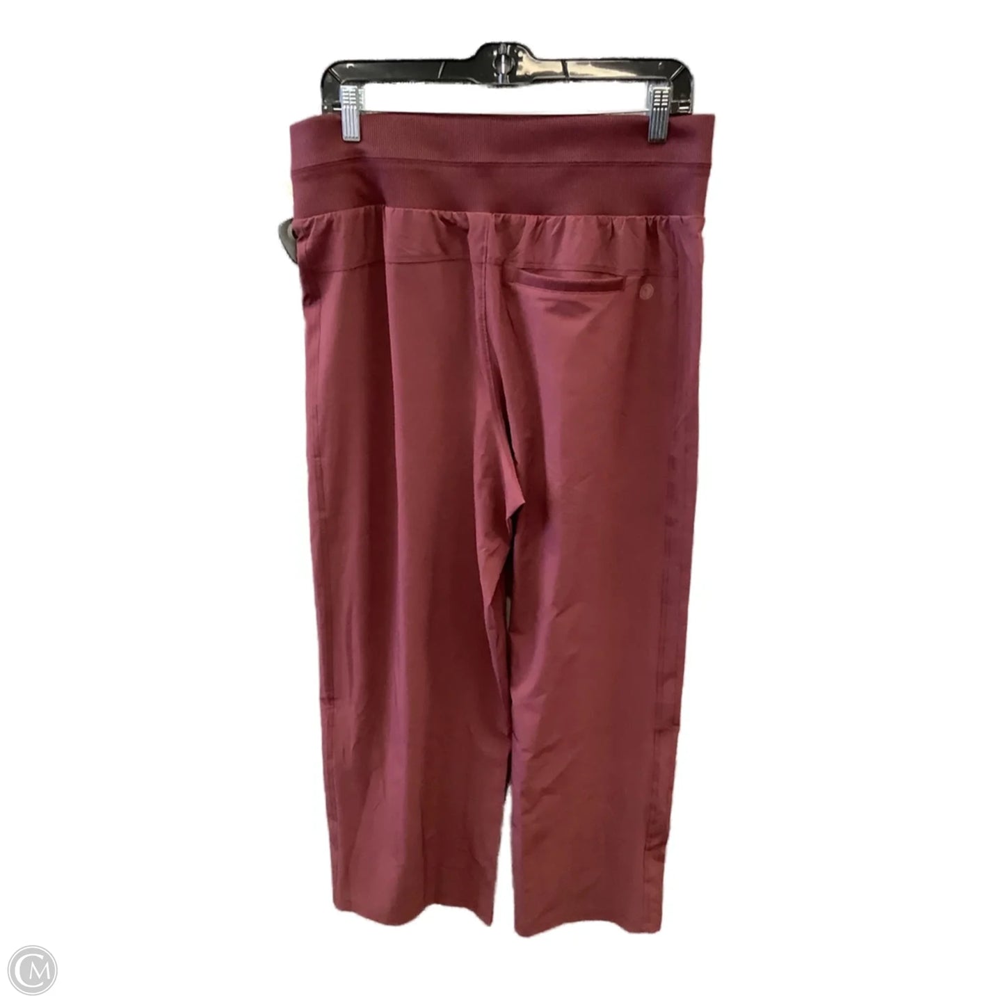 Athletic Pants By Talbots In Maroon, Size: M