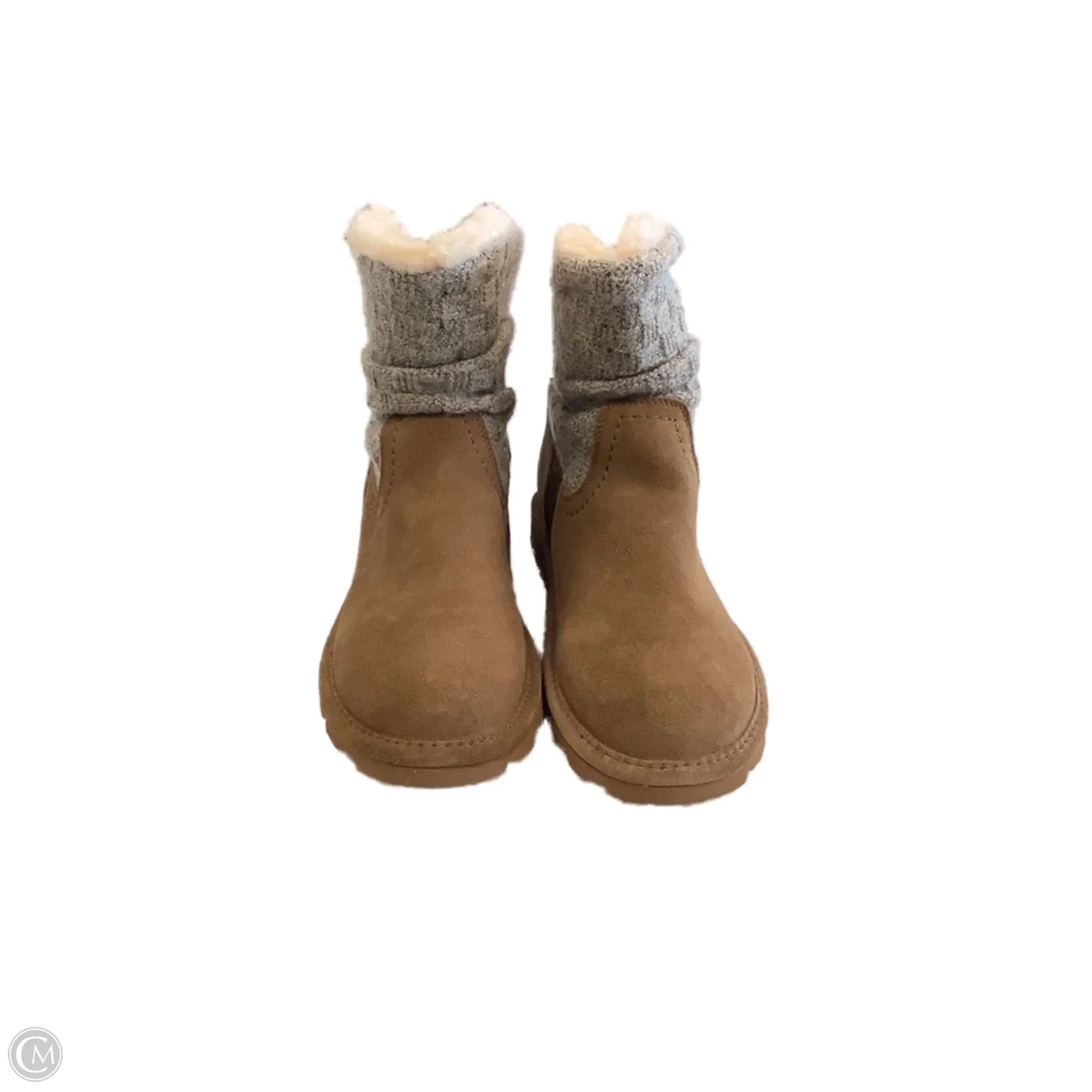 Boots Ankle Flats By Bearpaw In Brown, Size: 11