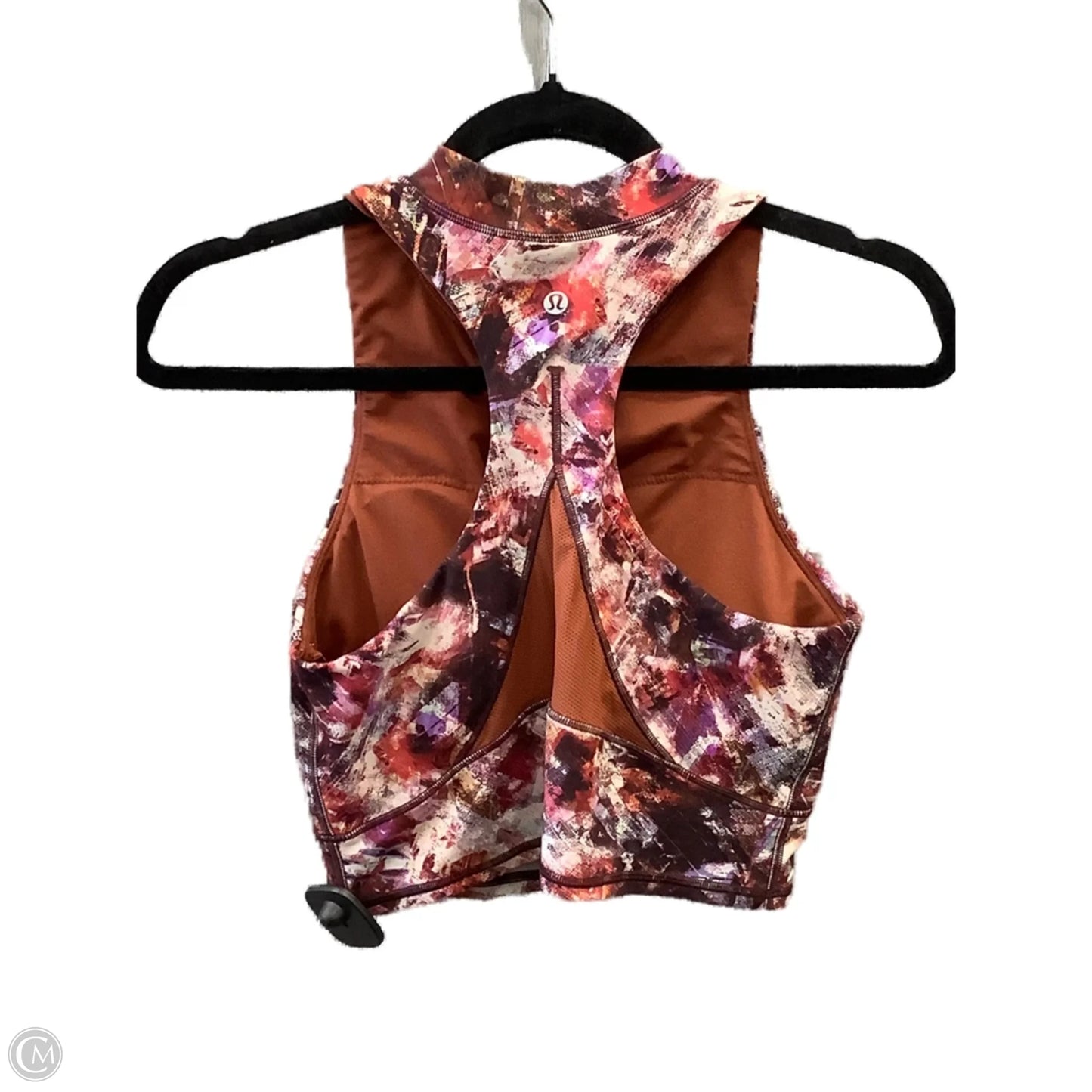 Athletic Bra By Lululemon In Brown & Purple, Size: 6