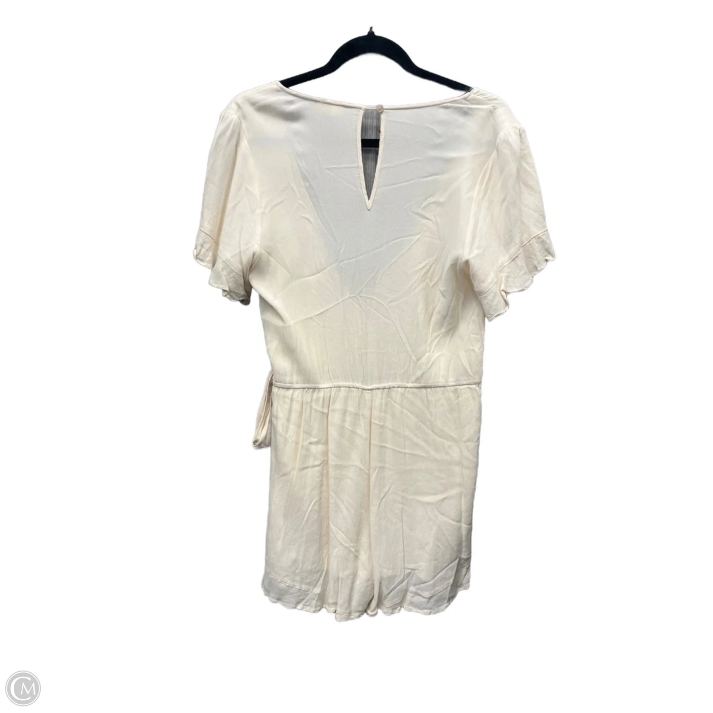 Romper By Hem & Thread In Cream, Size: L
