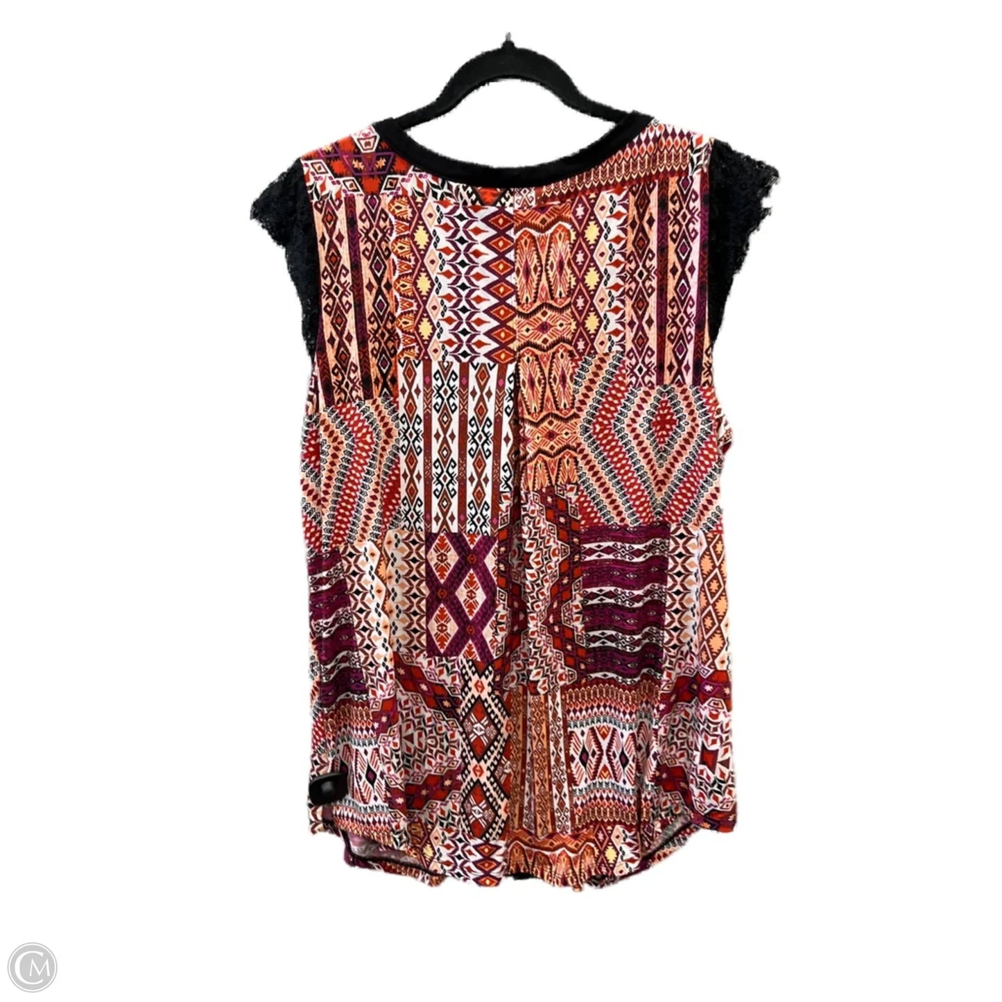 Tunic Sleeveless By Christopher And Banks In Multi-colored, Size: Xl