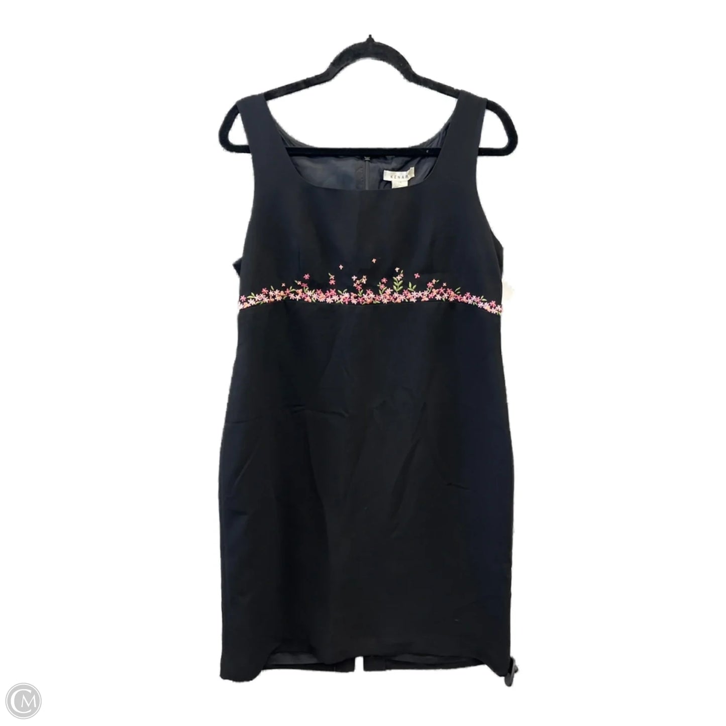 Dress Casual Midi By Kenar In Black, Size: 14
