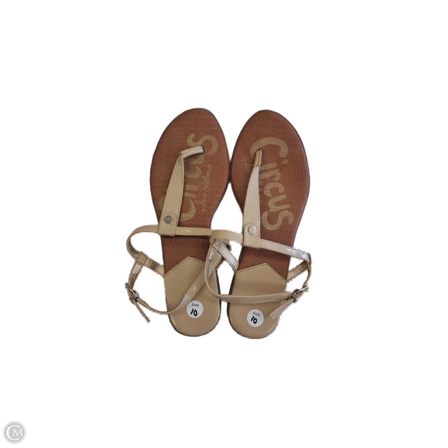 Sandals Flats By Circus By Sam Edelman In Gold, Size: 10