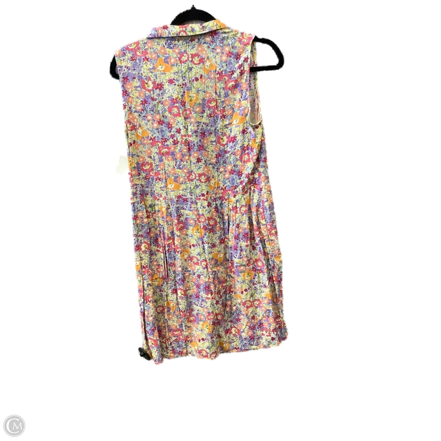 Dress Casual Short By Clothes Mentor In Floral Print, Size: M