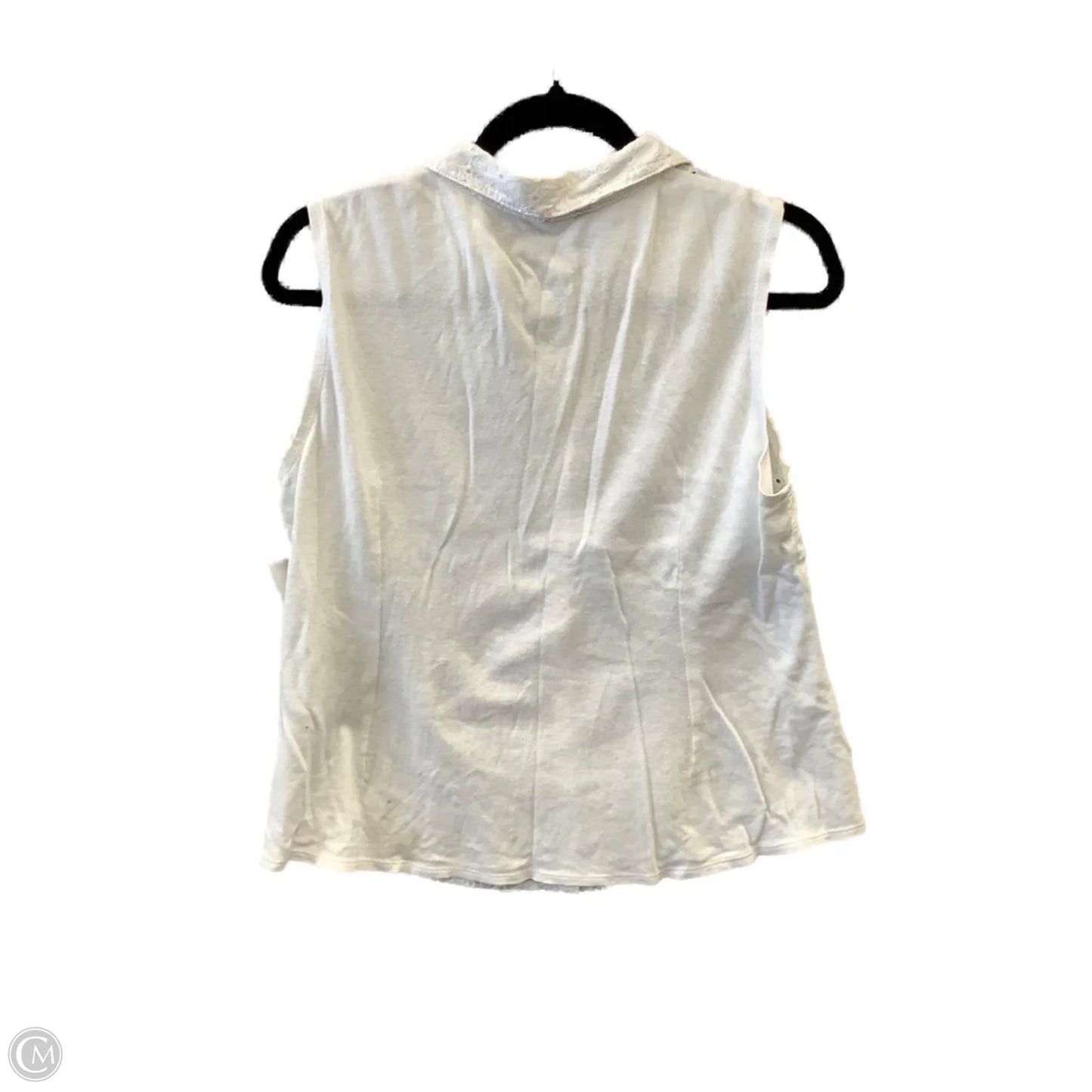 Top Sleeveless By Zac And Rachel In White, Size: L