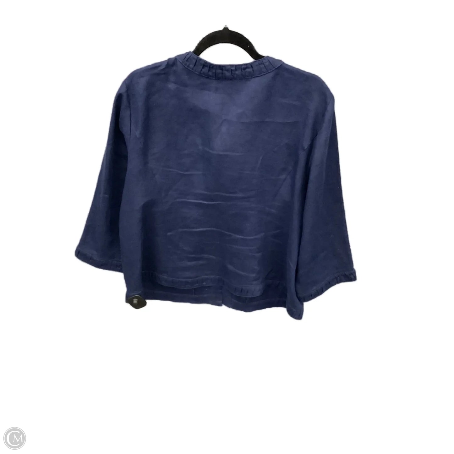 Blazer By Chicos In Blue, Size: Xl