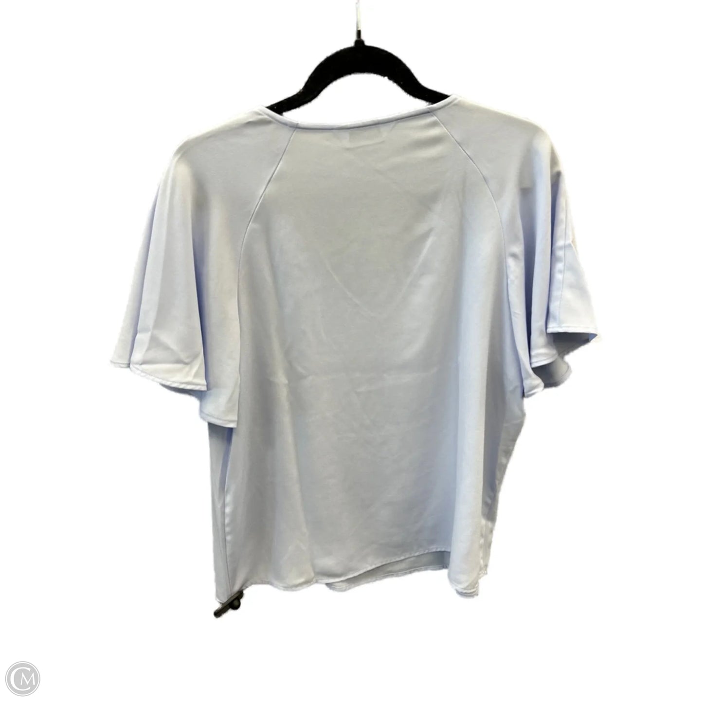 Top Short Sleeve By Nine West Apparel In Blue, Size: M