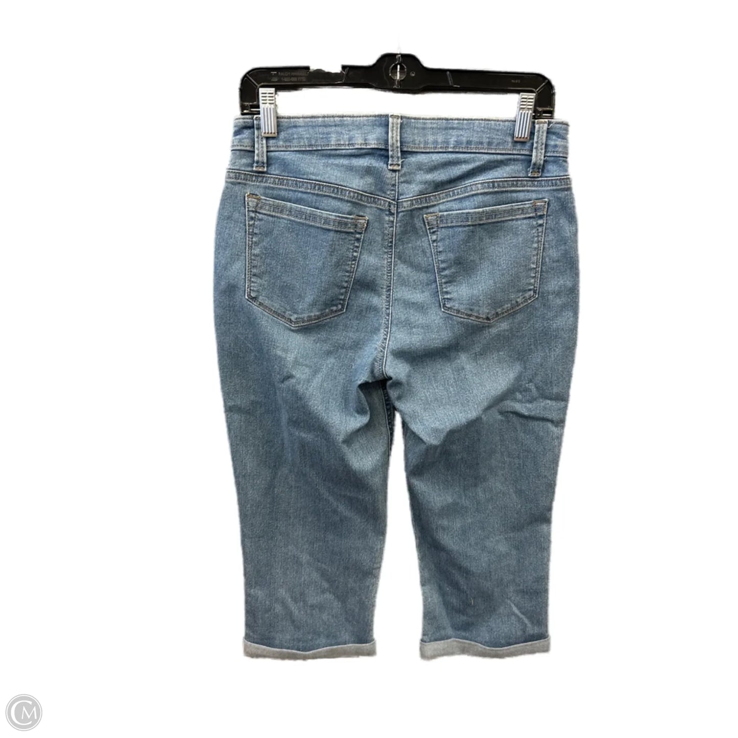Capris By Riders In Blue Denim, Size: 6