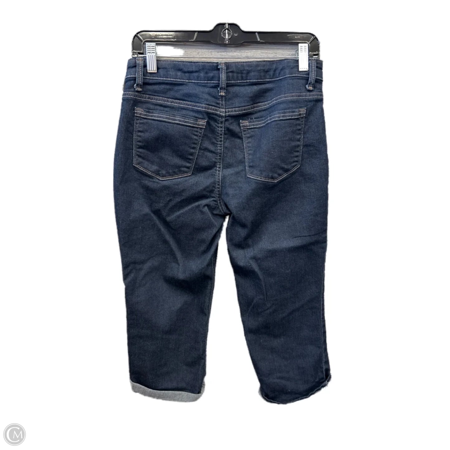Capris By Riders In Blue Denim, Size: 6