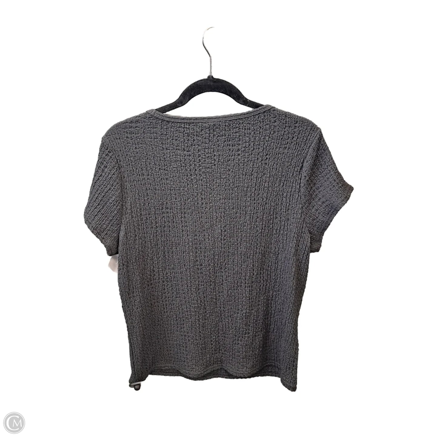 Top Short Sleeve By Old Navy In Grey, Size: Xl