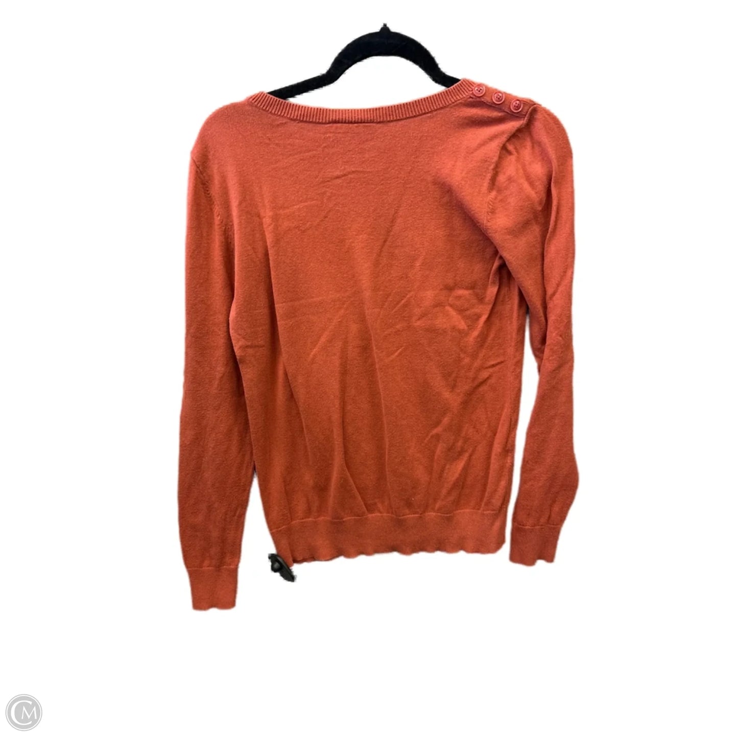 Top Long Sleeve By Loft In Orange, Size: Xs