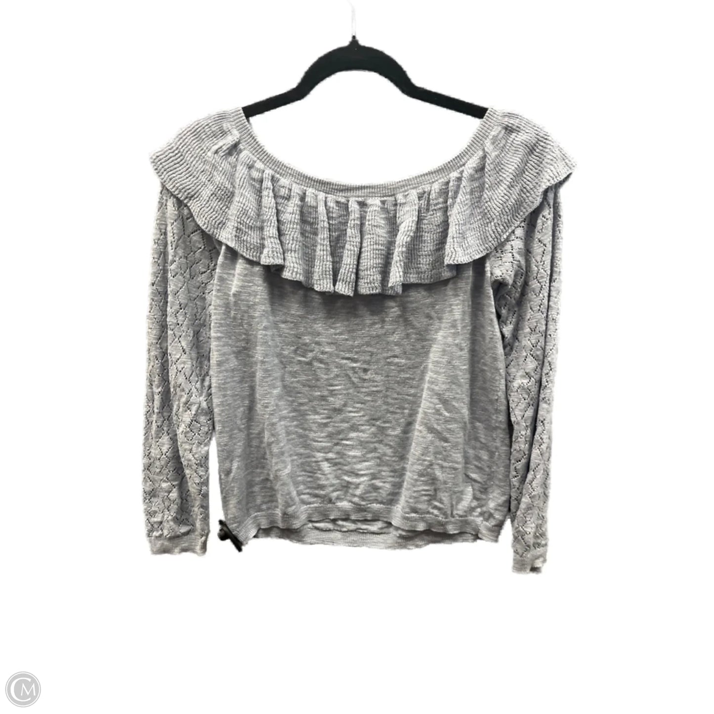 Top Long Sleeve By Lc Lauren Conrad In Blue, Size: M