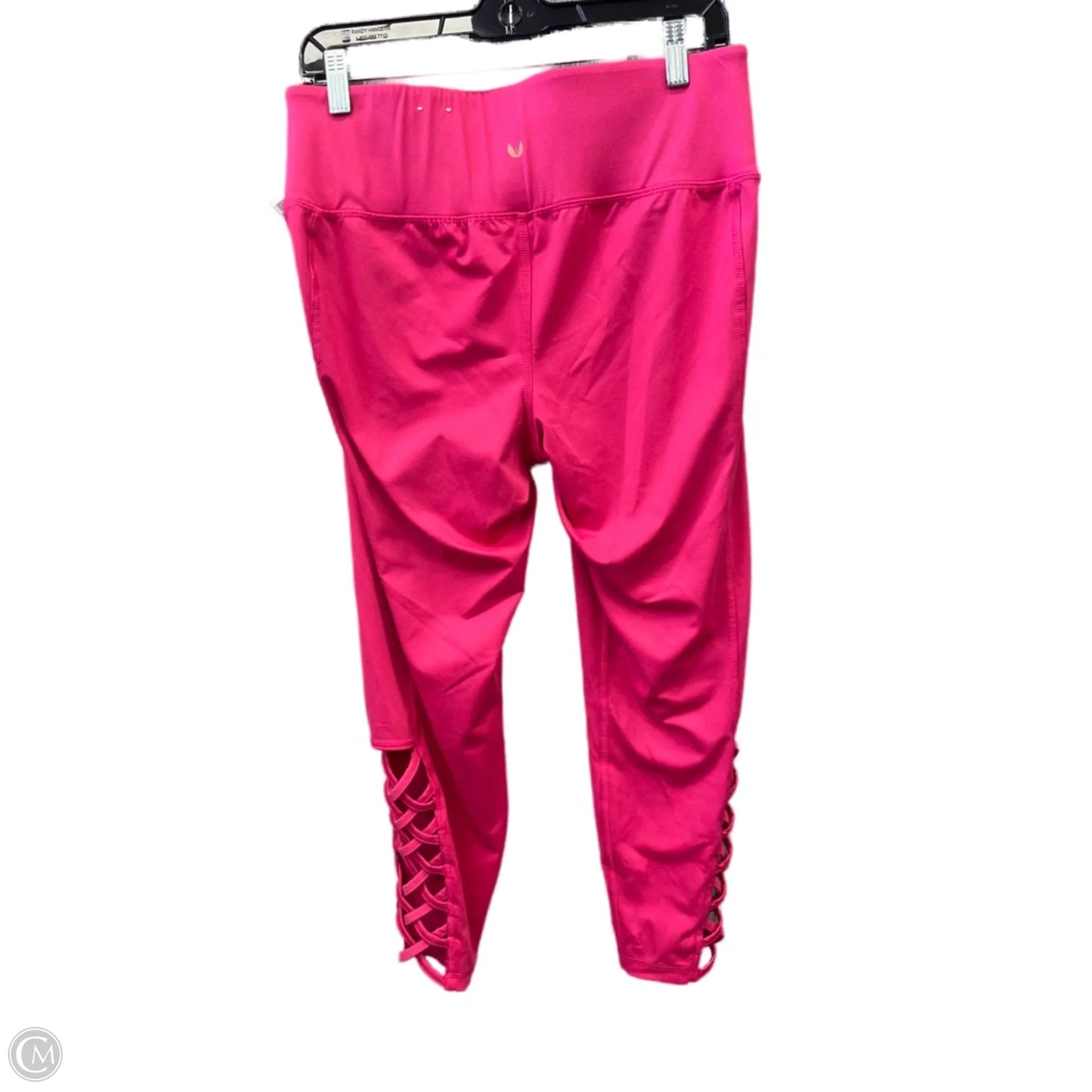 Athletic Capris By Livi Active In Pink, Size: Xl