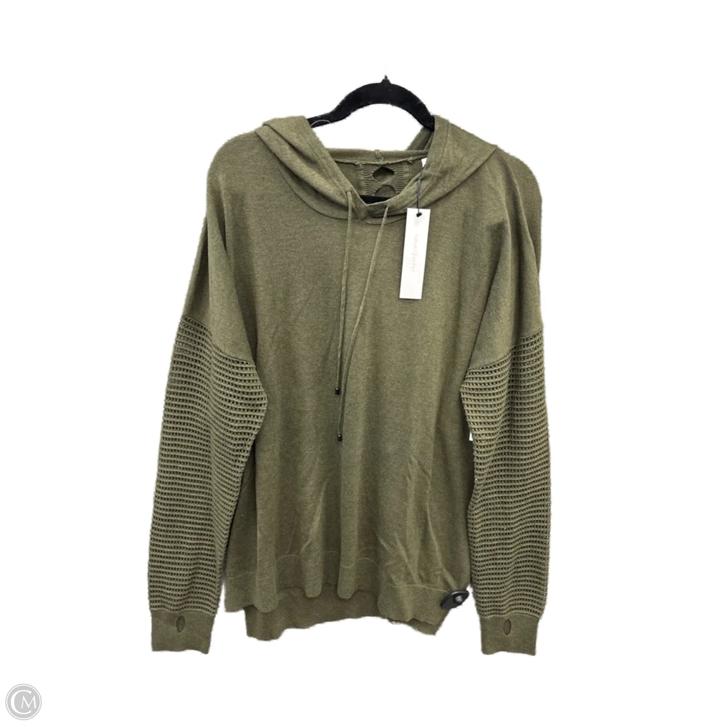 Top Long Sleeve By Clothes Mentor In Green, Size: Xxl