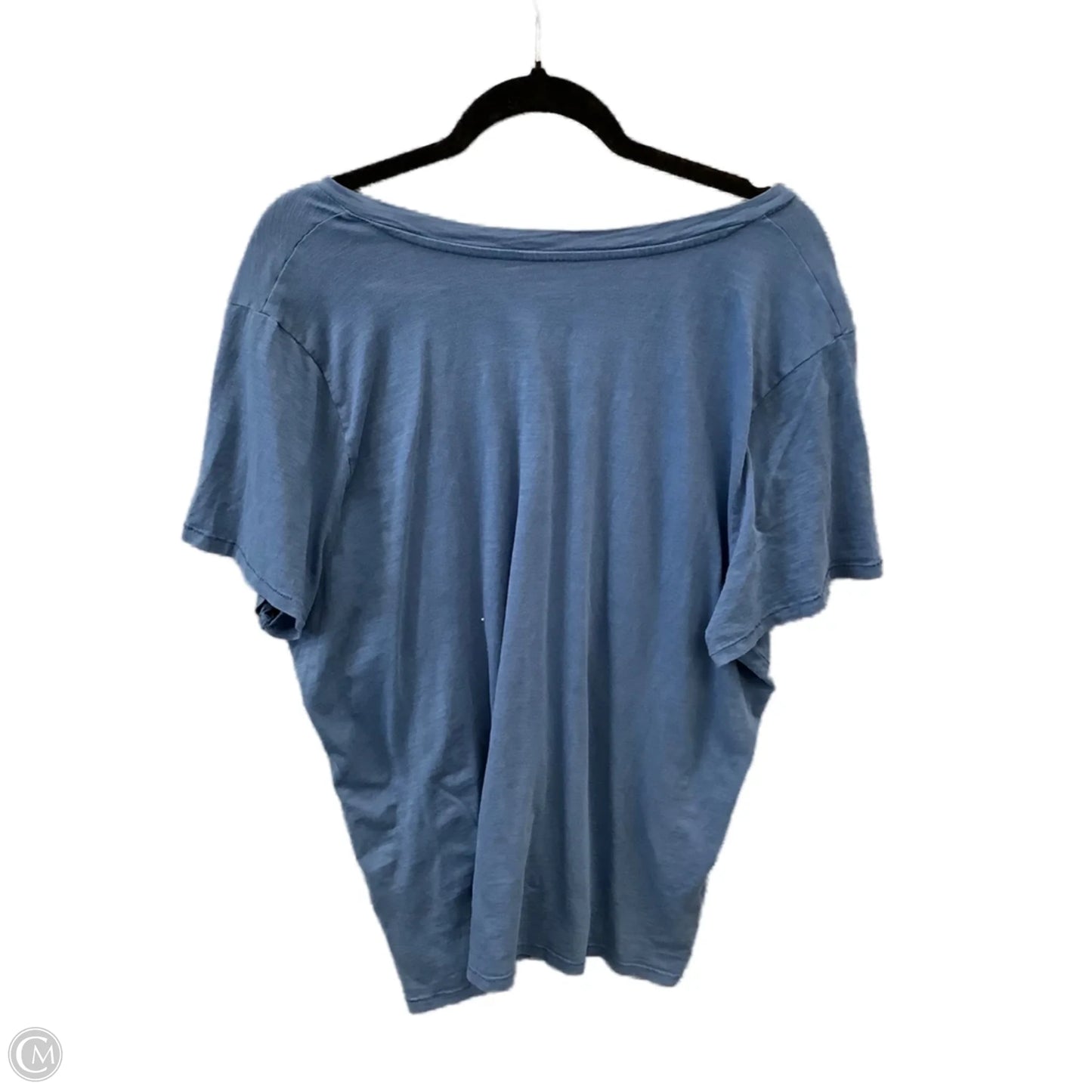 Top Short Sleeve Basic By Sonoma In Blue, Size: Xxl