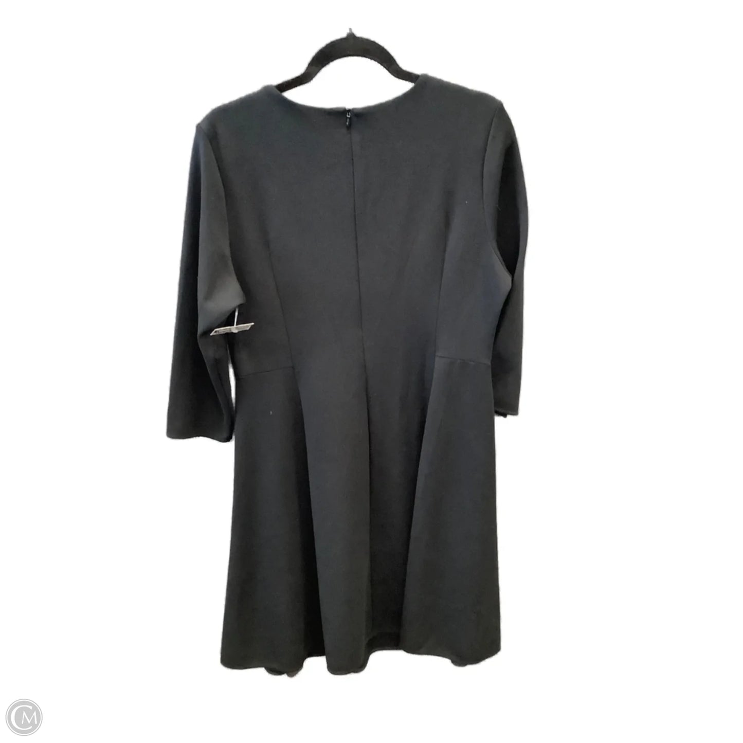 Dress Casual Midi By Uniqlo In Black, Size: L