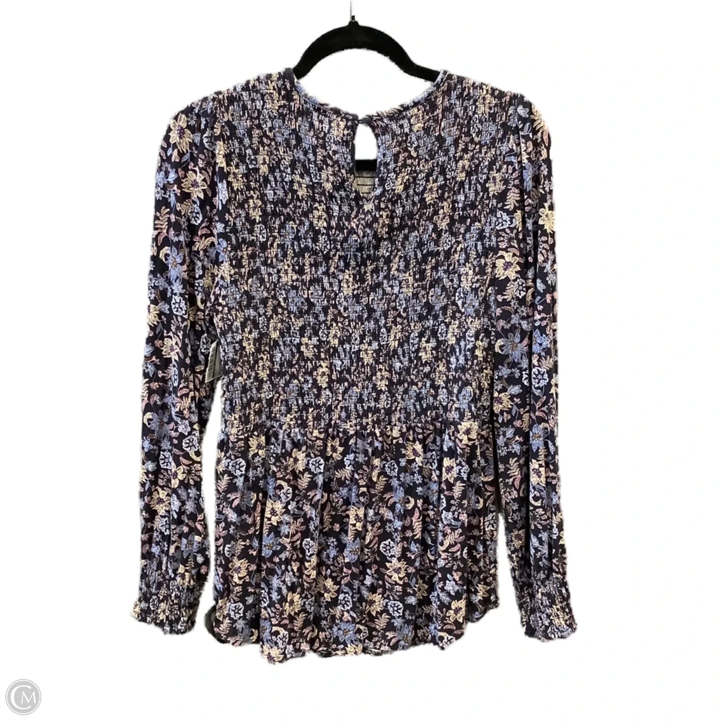 Top Long Sleeve By Clothes Mentor In Blue, Size: M