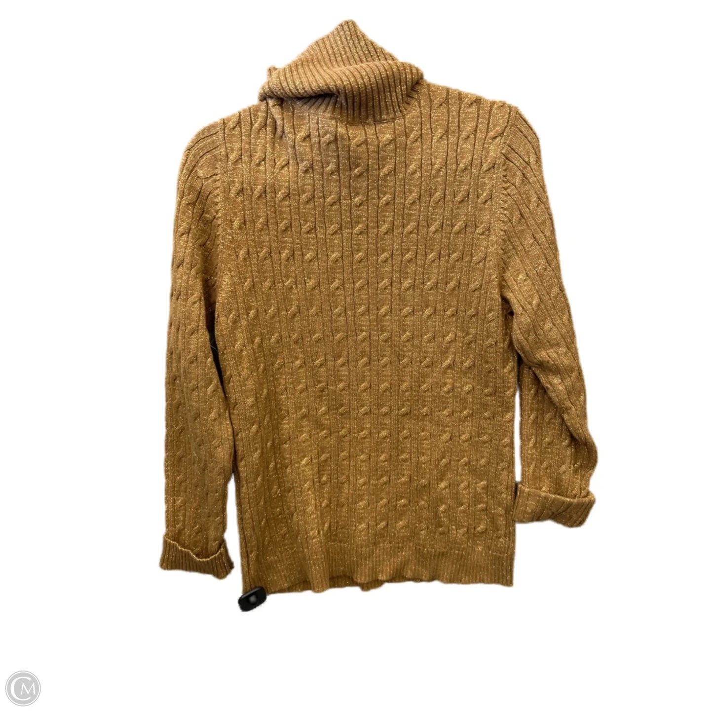 Sweater By Charter Club In Bronze, Size: Xl