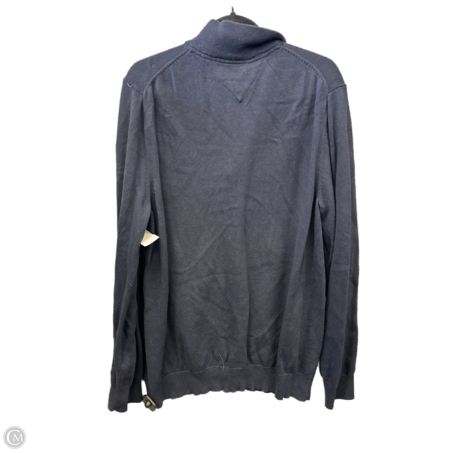 Sweater By Tommy Hilfiger In Navy, Size: Xl