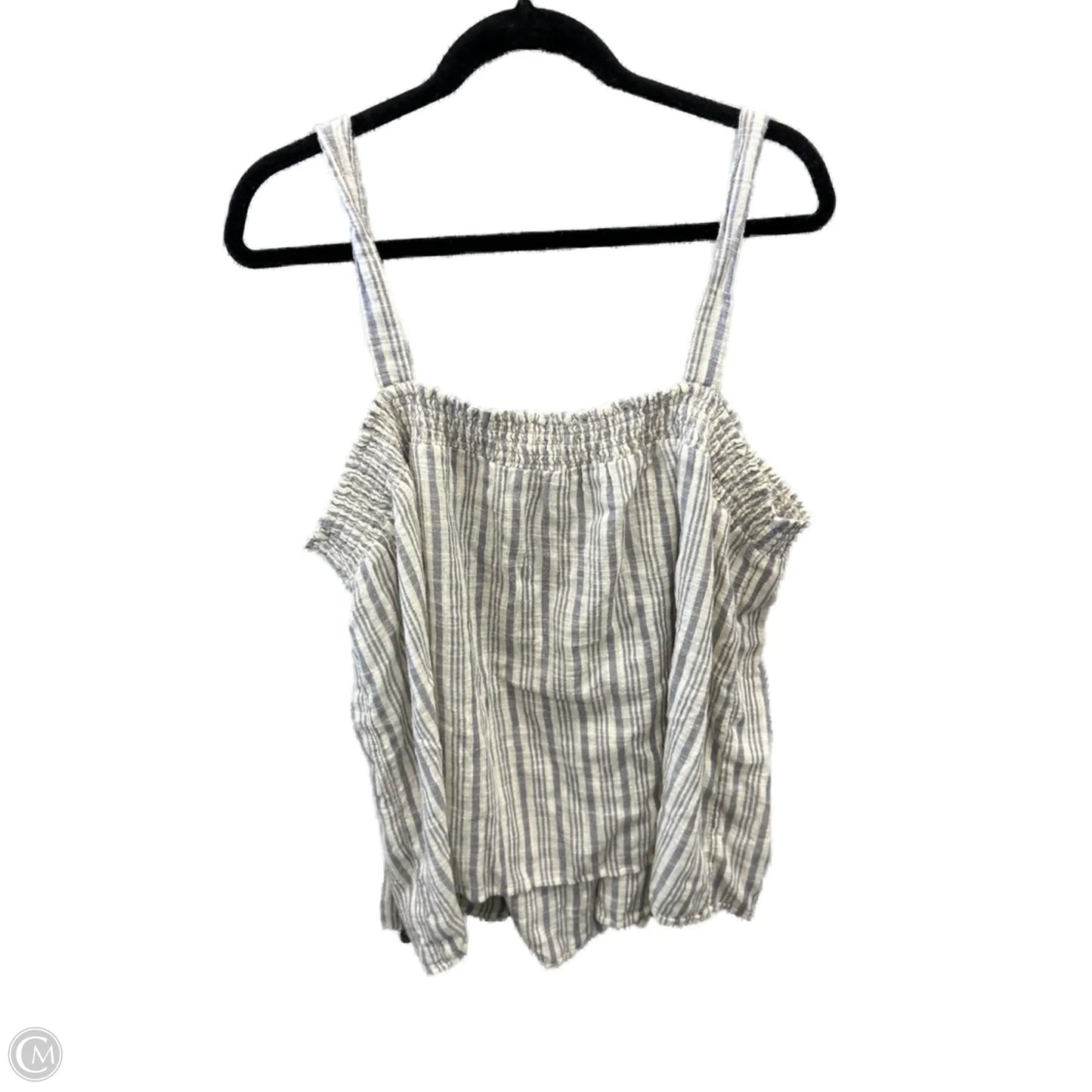 Top Sleeveless By Old Navy In Striped Pattern, Size: Xxl