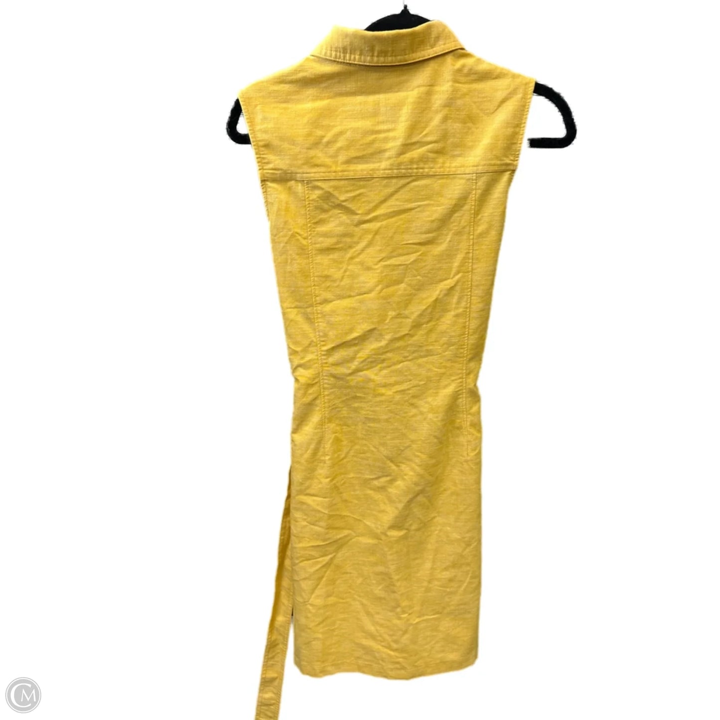 Dress Casual Midi By Sharagano In Yellow, Size: M