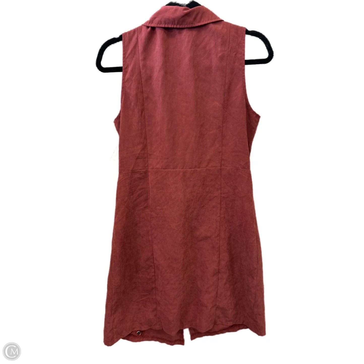 Dress Casual Midi By Clothes Mentor In Maroon, Size: S