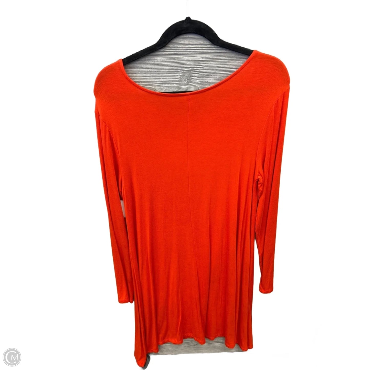 Dress Casual Midi By Old Navy In Orange, Size: L