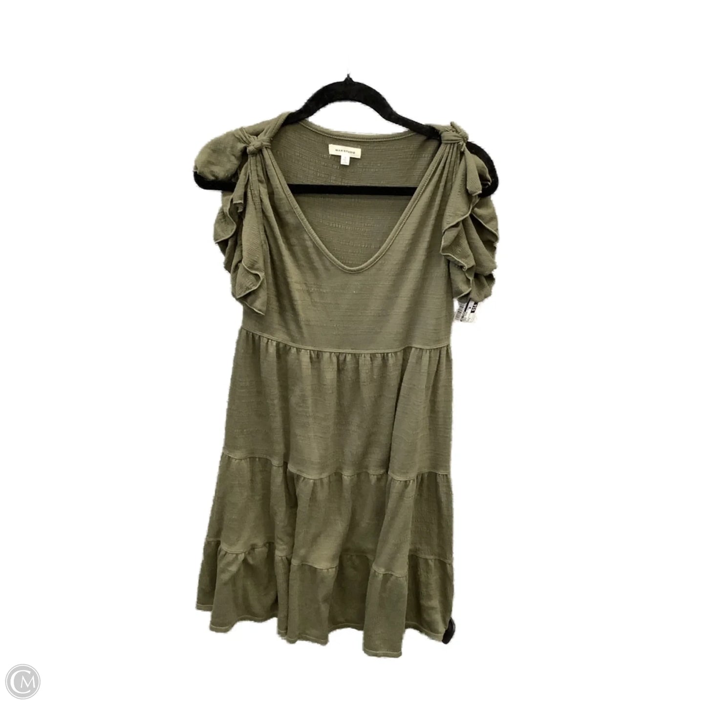 Dress Casual Midi By Max Studio In Green, Size: S