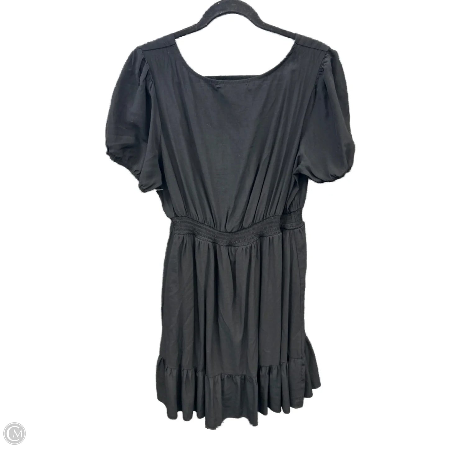Dress Casual Midi By Clothes Mentor In Black, Size: 2x