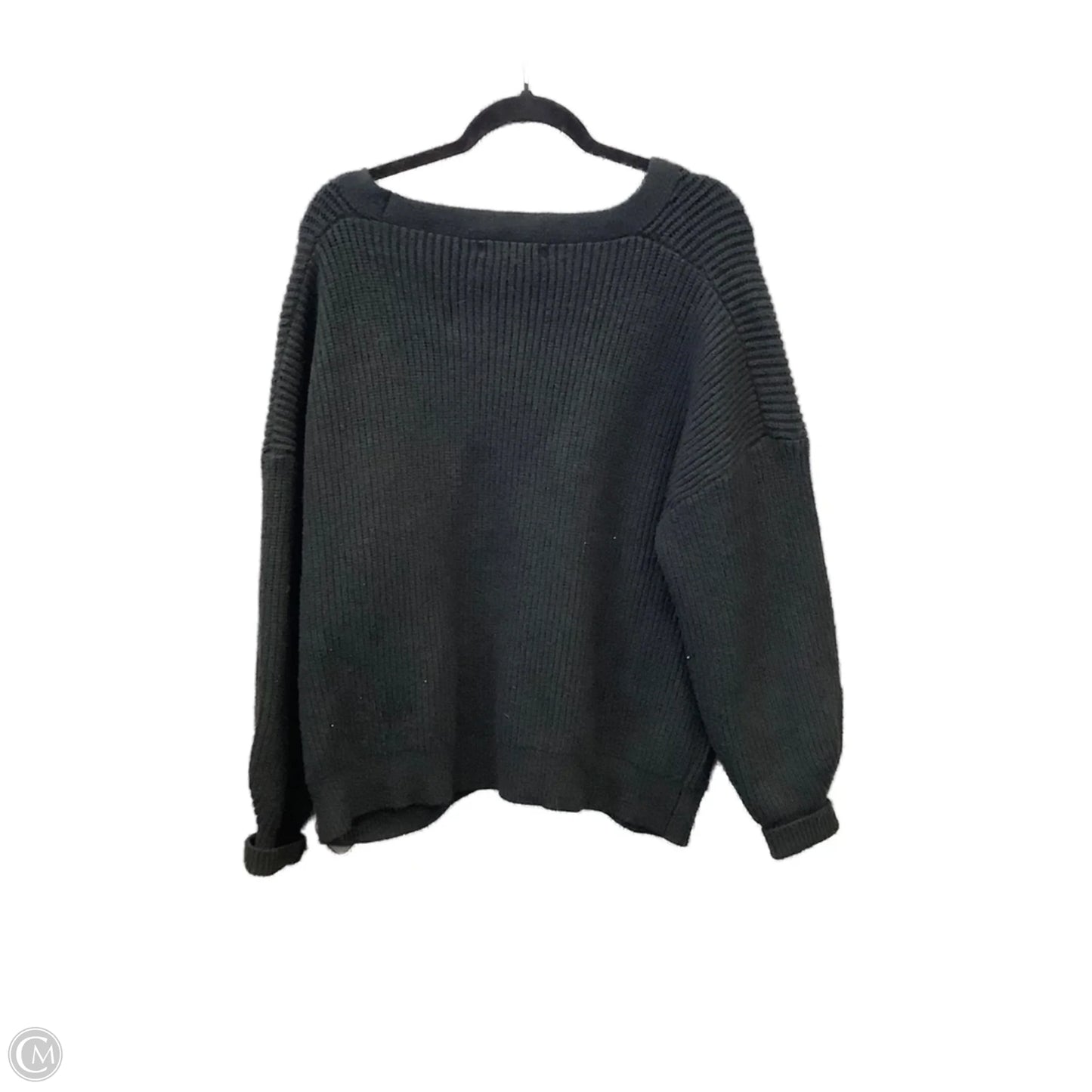Sweater Cardigan By Clothes Mentor In Black, Size: Xl
