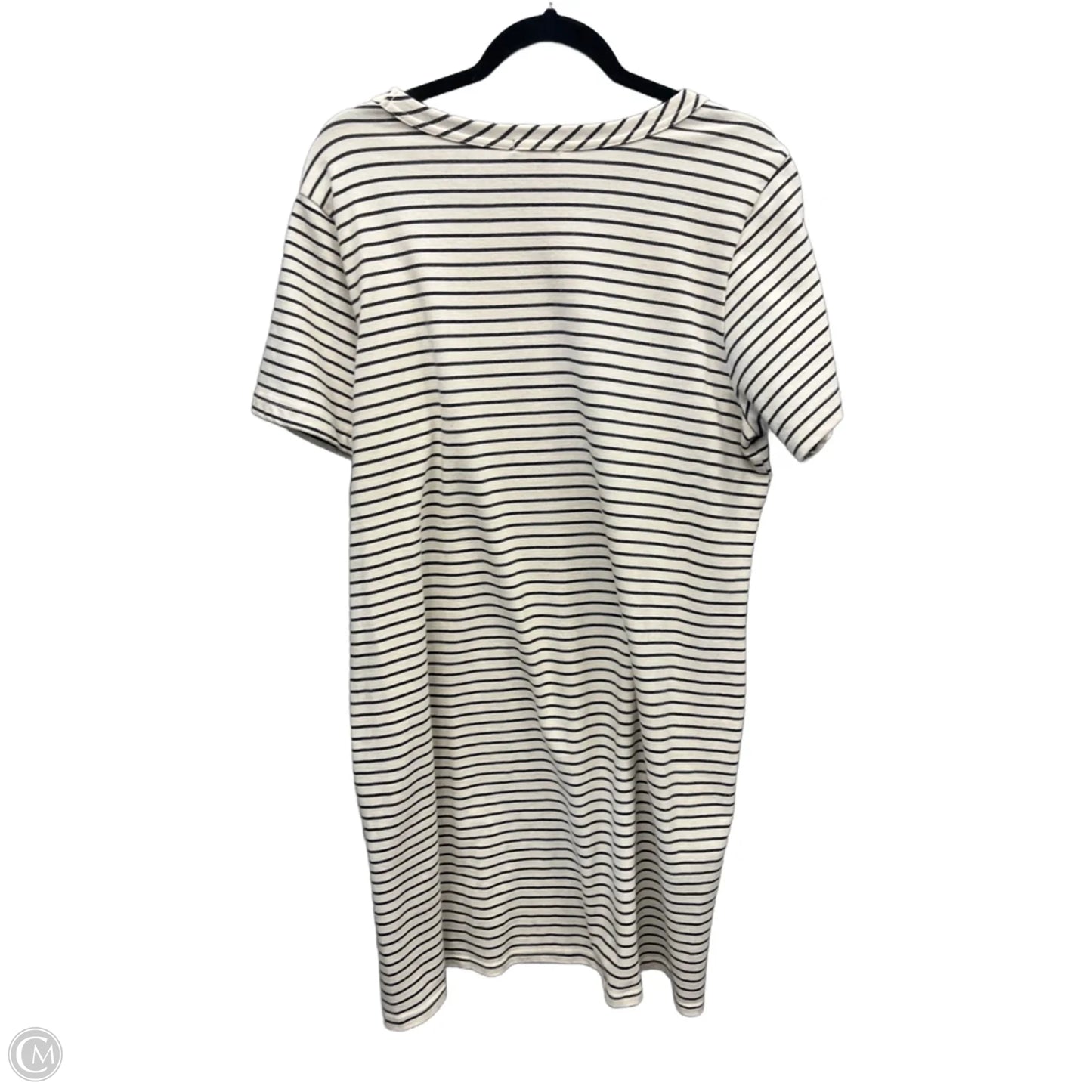 Dress Casual Midi By Buffalo David Bitton In Striped Pattern, Size: L