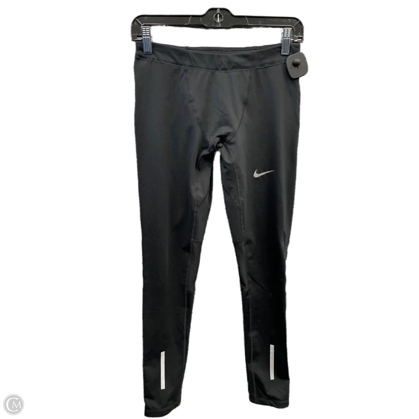 Athletic Leggings By Nike Apparel In Black, Size: M