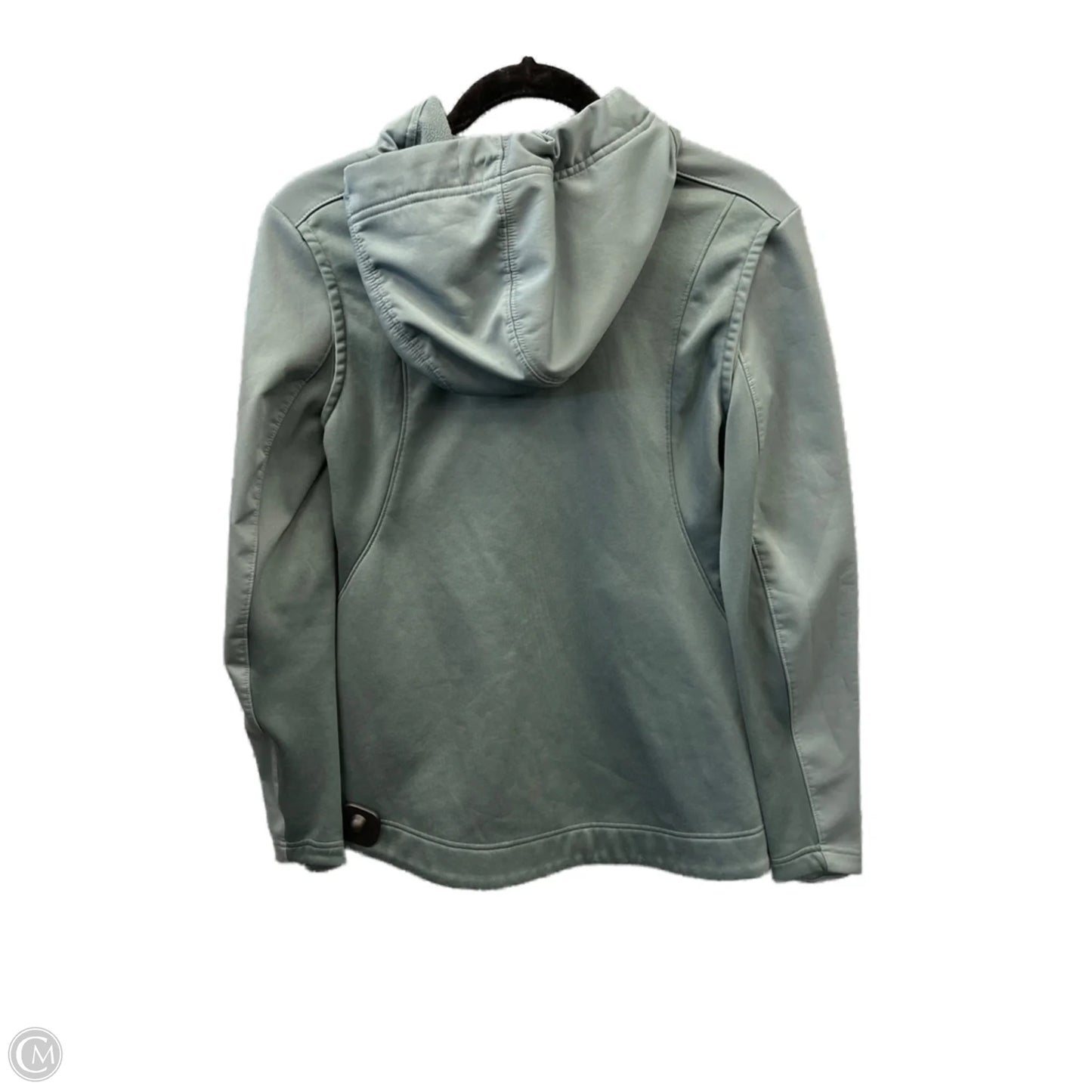 Athletic Jacket By Nike Apparel In Green, Size: S