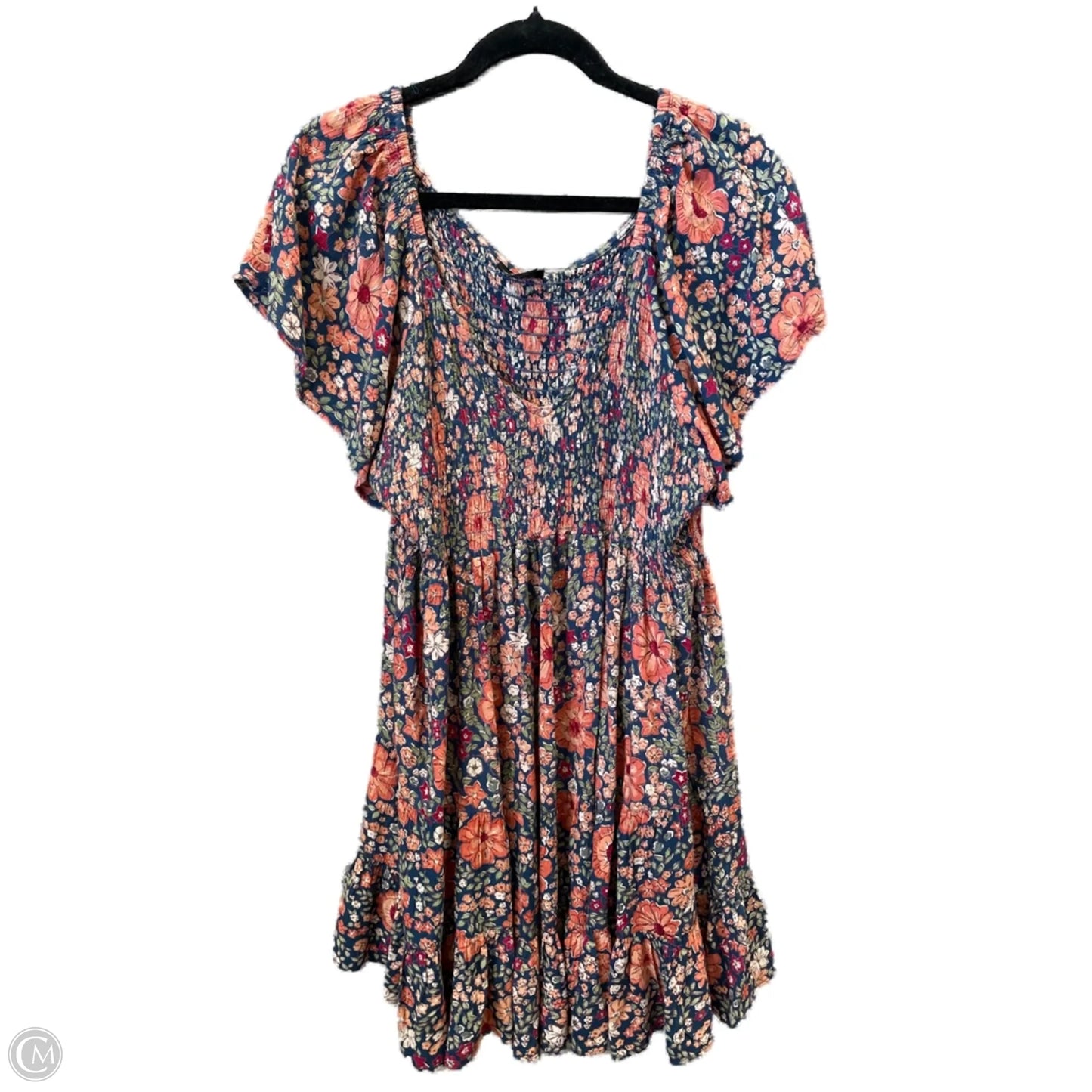 Dress Casual Midi By Angie In Multi-colored, Size: 2x