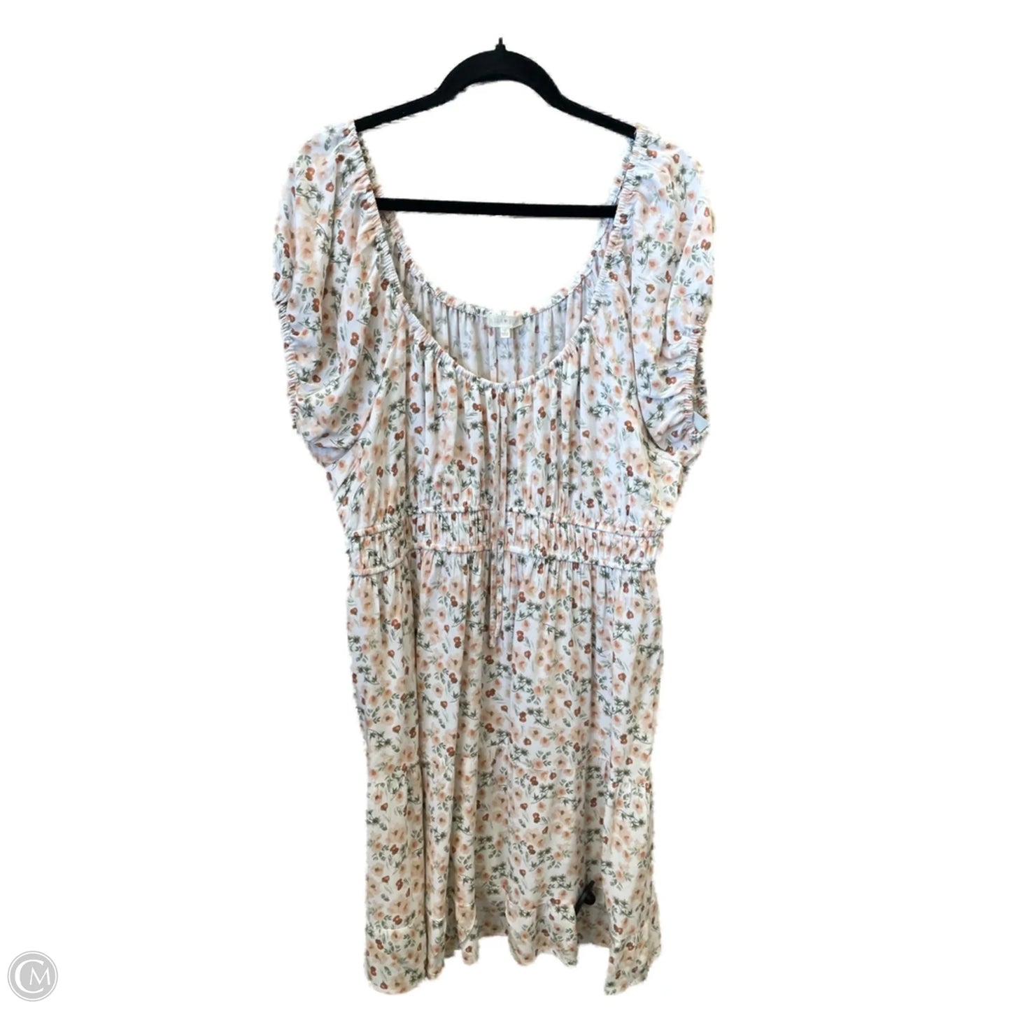 Dress Casual Midi By Ultra Flirt In Multi-colored, Size: 1x