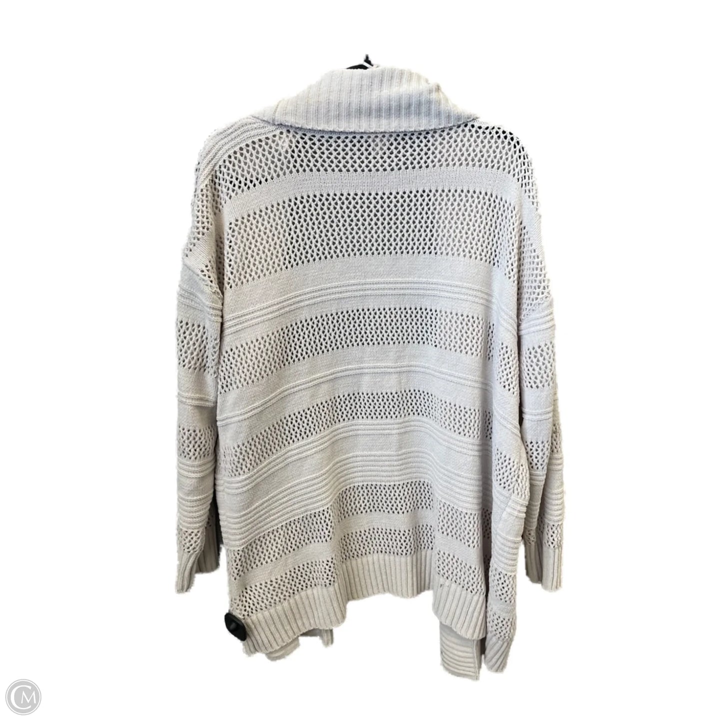 Cardigan By Terra & Sky In Cream, Size: Xl