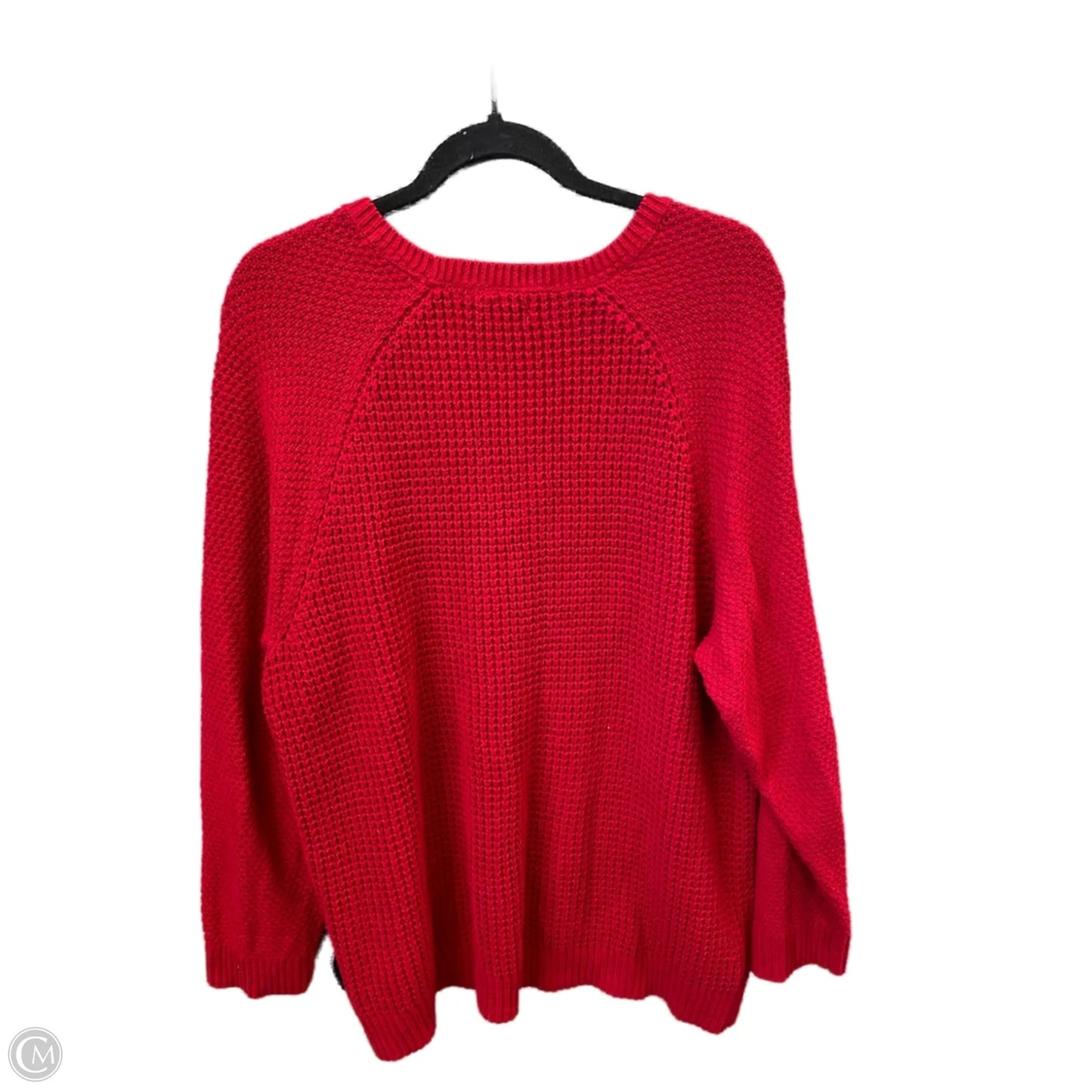 Sweater By Sonoma In Red, Size: 2x