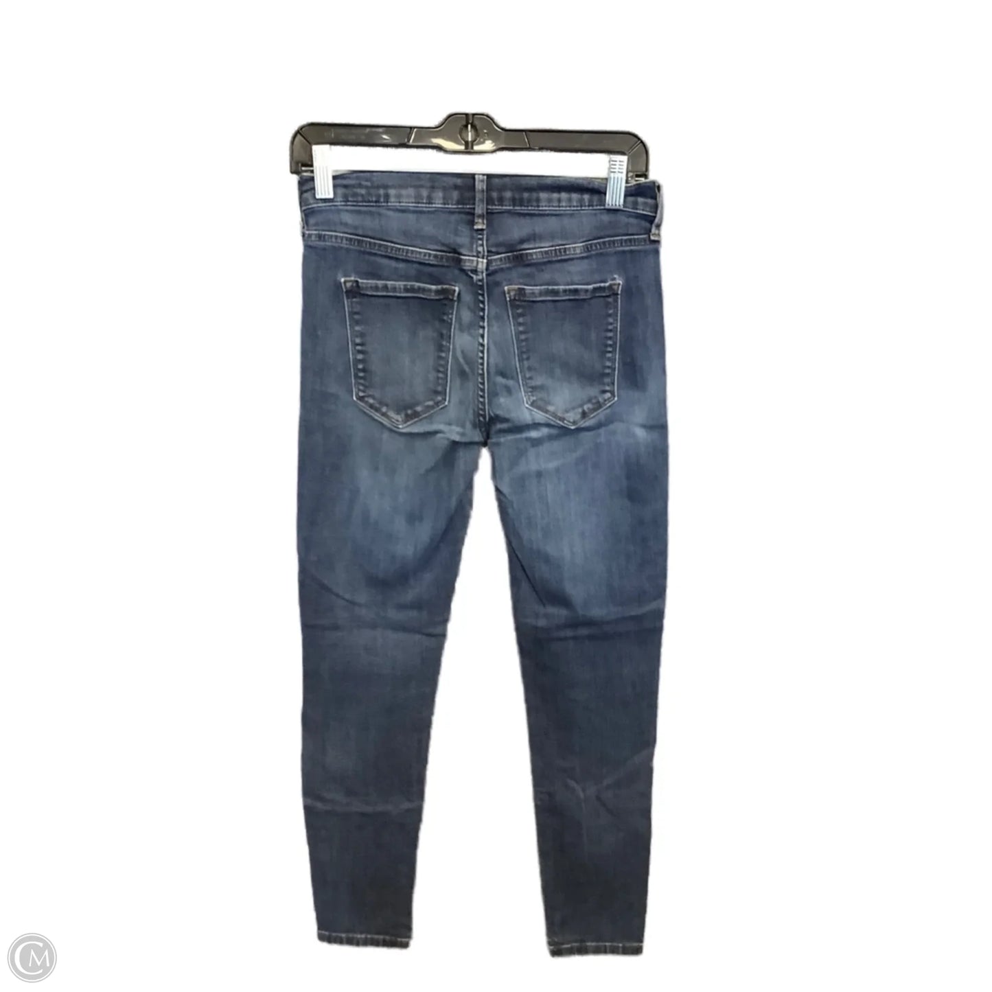 Jeans Skinny By Banana Republic In Blue Denim, Size: 2