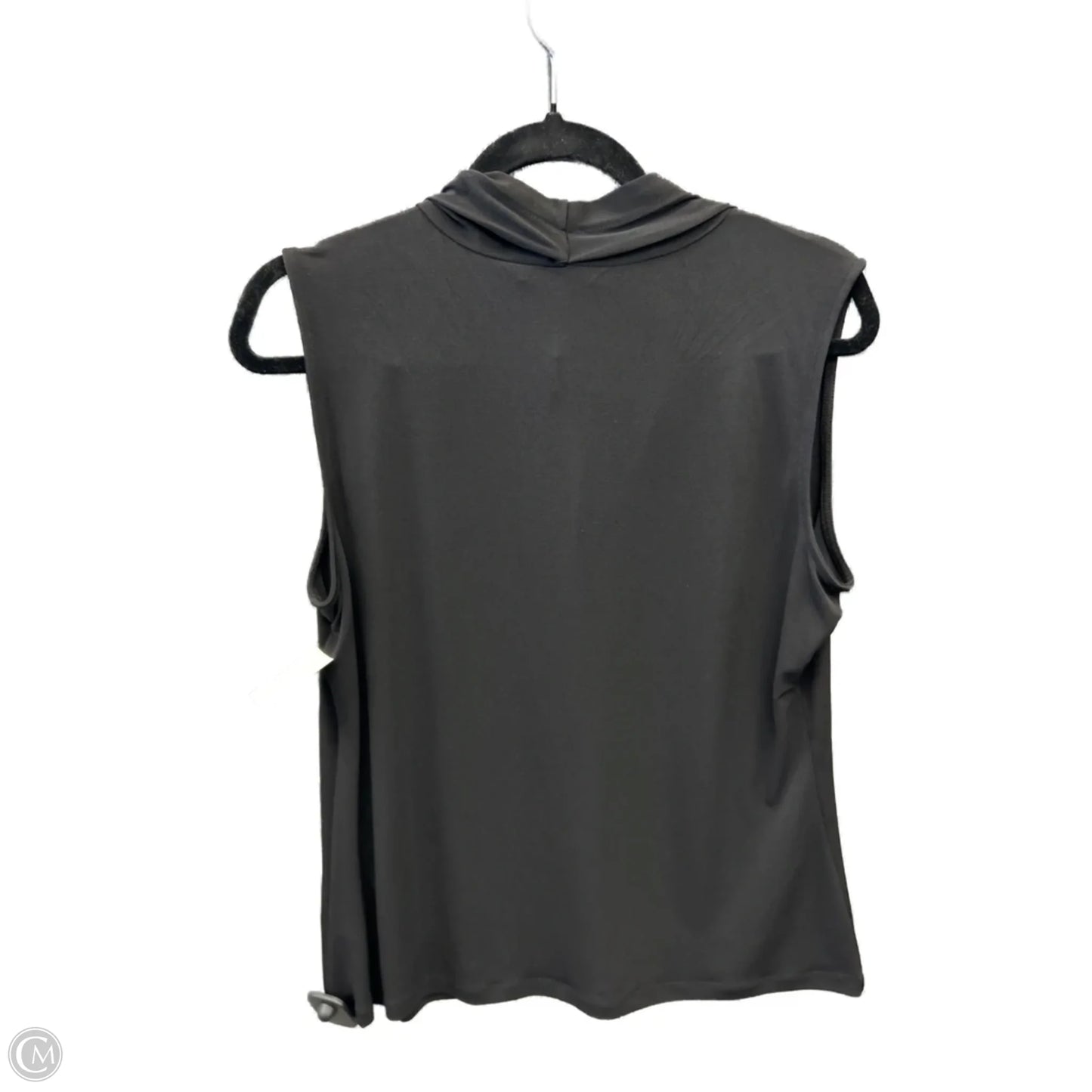 Top Sleeveless By Calvin Klein In Black, Size: L