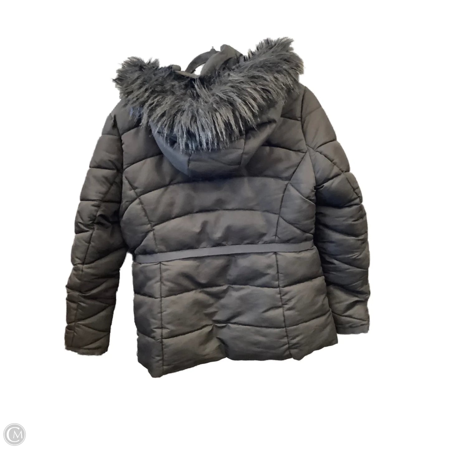 Coat Puffer & Quilted By Guess In Black, Size: L
