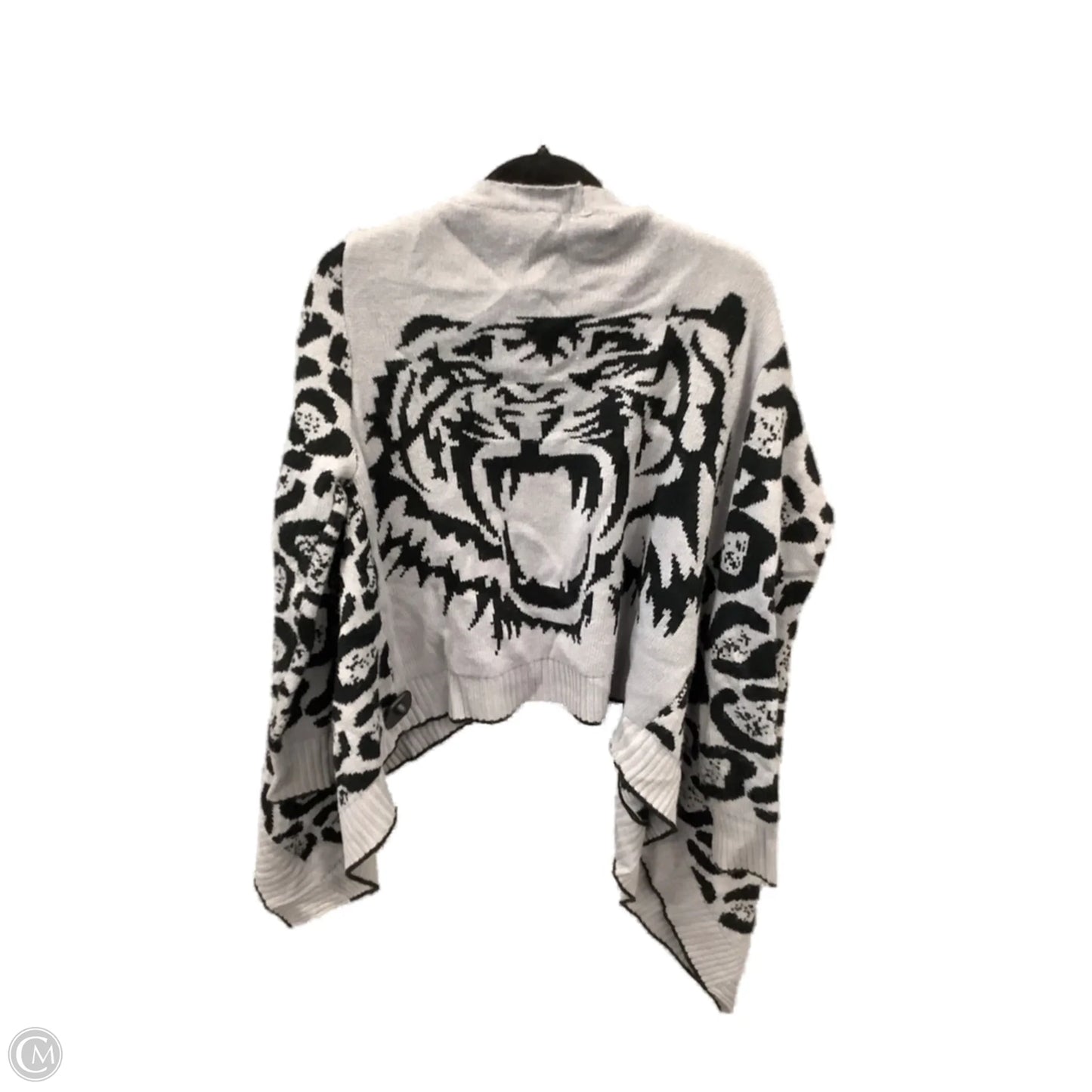 Cardigan By Clothes Mentor In Animal Print, Size: M