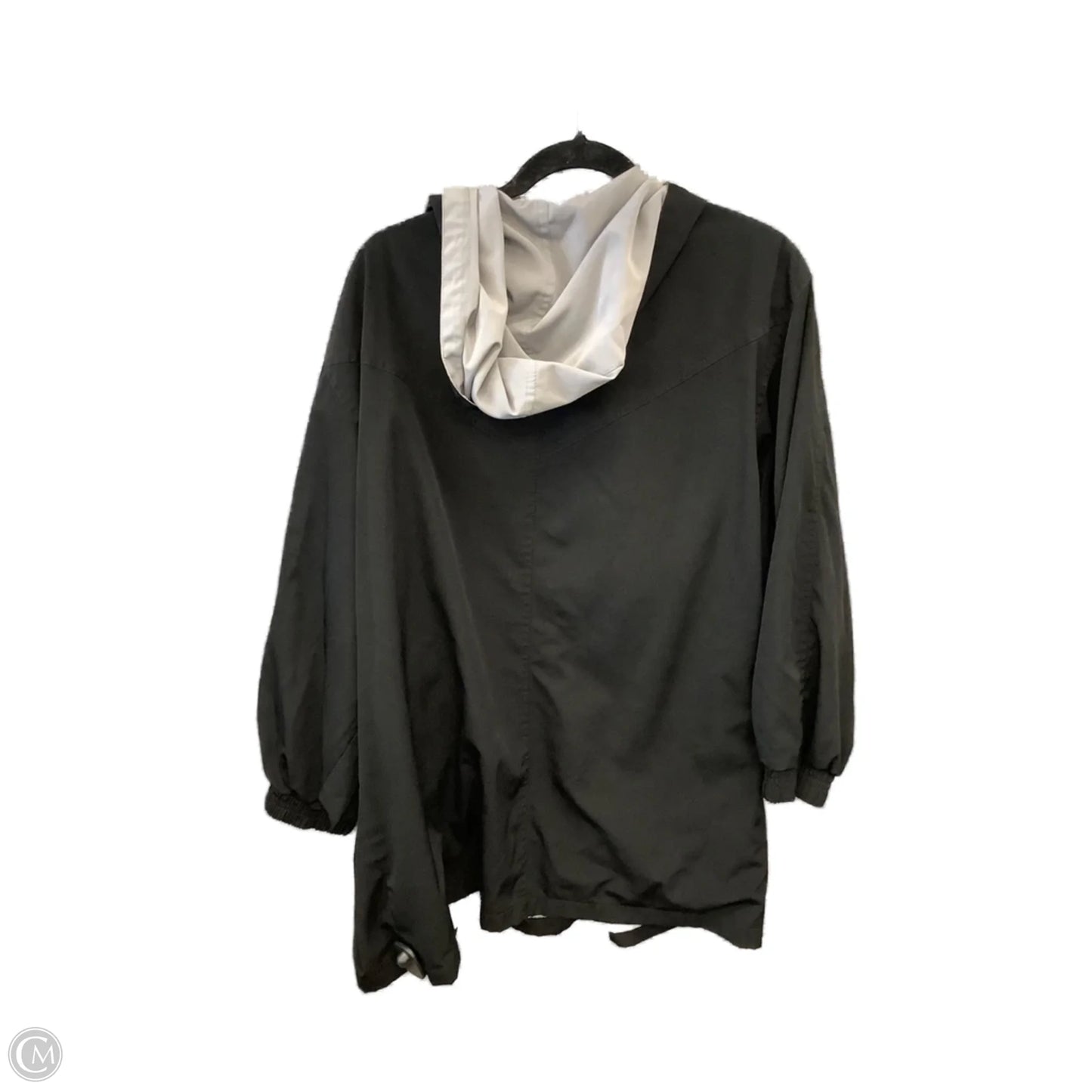 Jacket Utility By Clothes Mentor In Black, Size: 1x