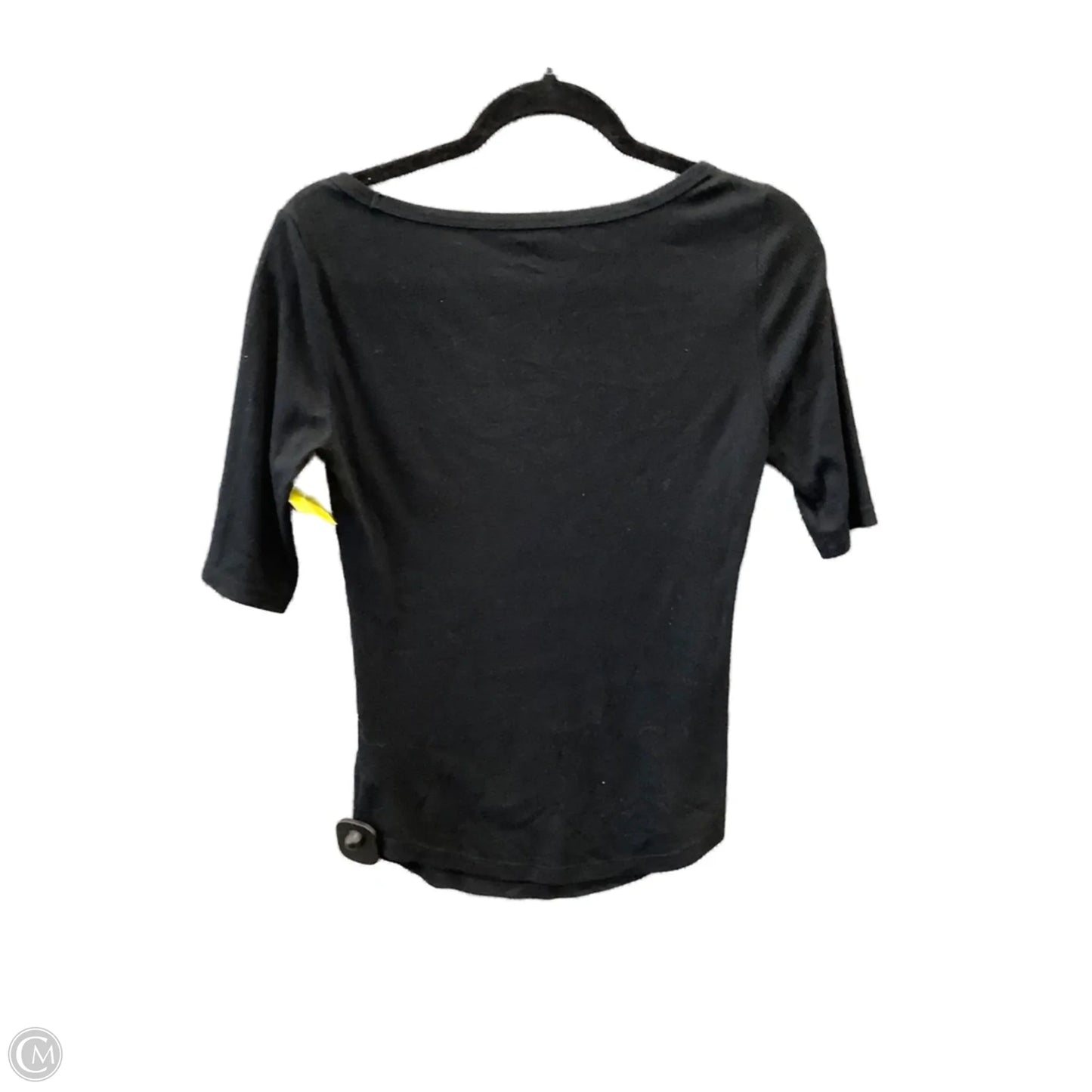 Top Short Sleeve By Gap In Black, Size: S
