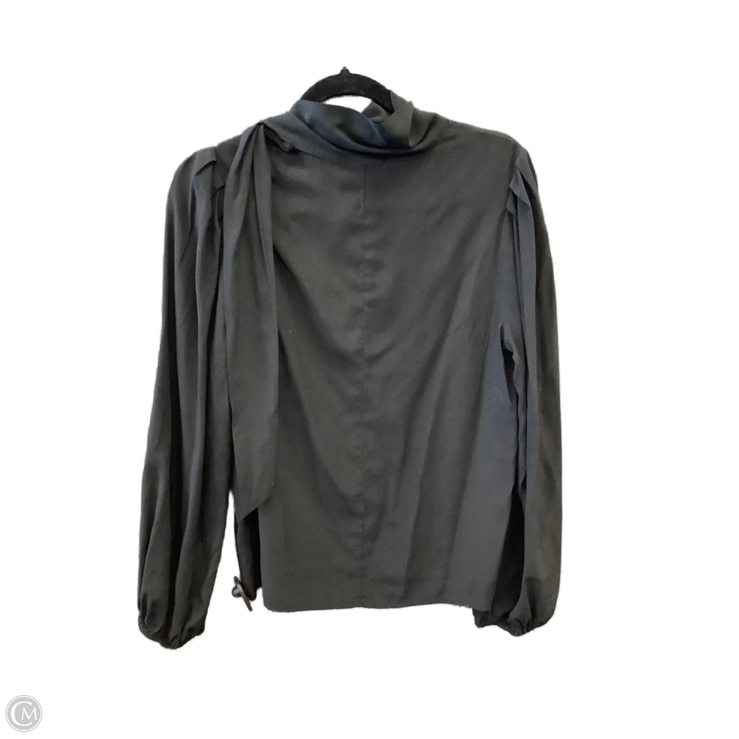 Blouse Long Sleeve By Prologue In Black, Size: S