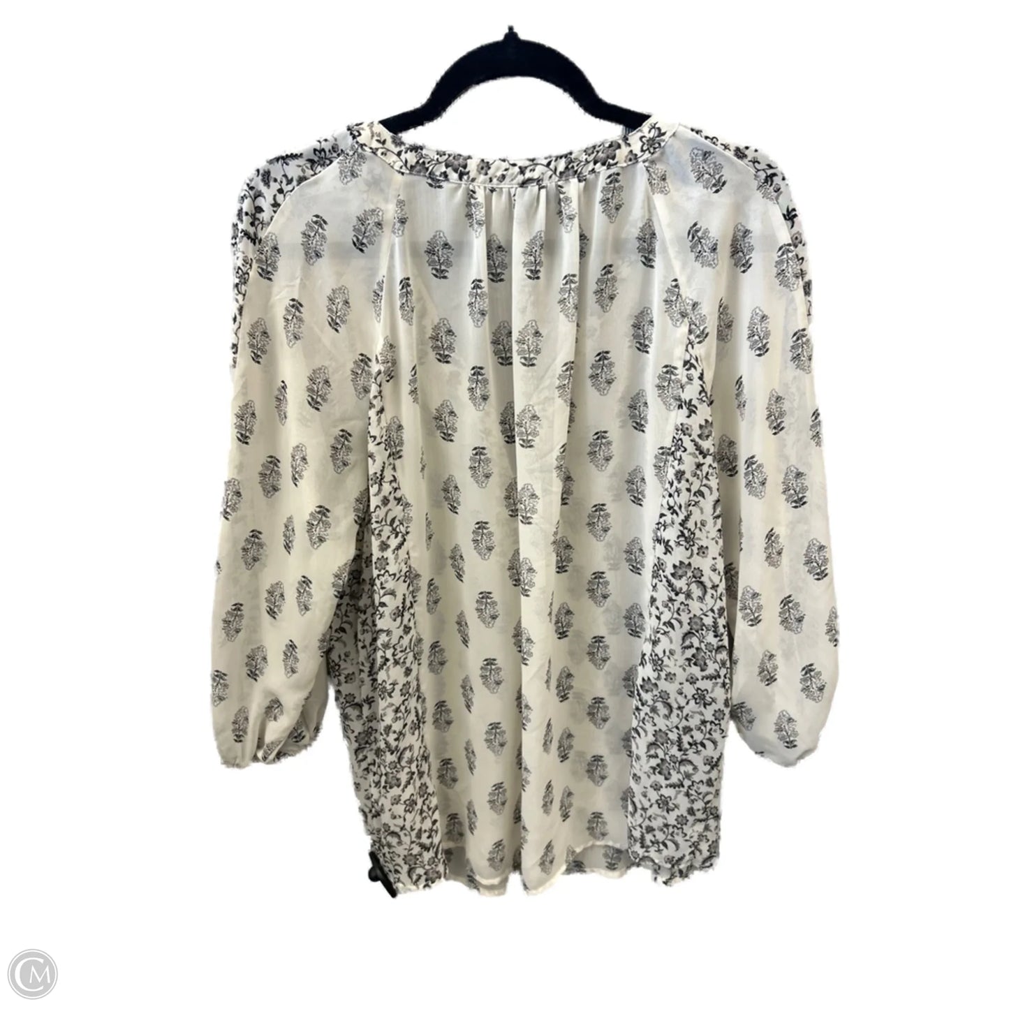 Blouse Long Sleeve By Maurices In White, Size: Xl