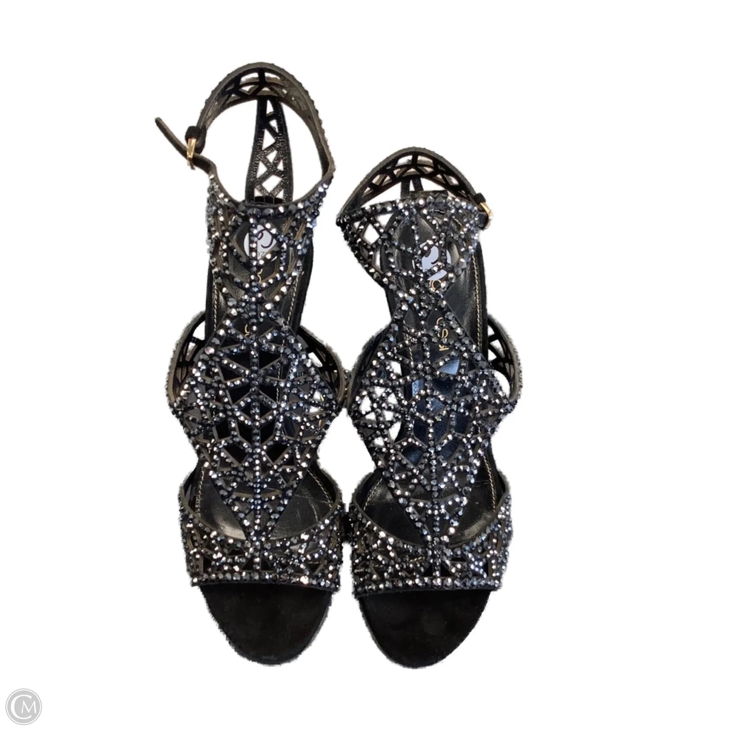 Shoes Designer By Sergio Rossi In Black, Size: 6