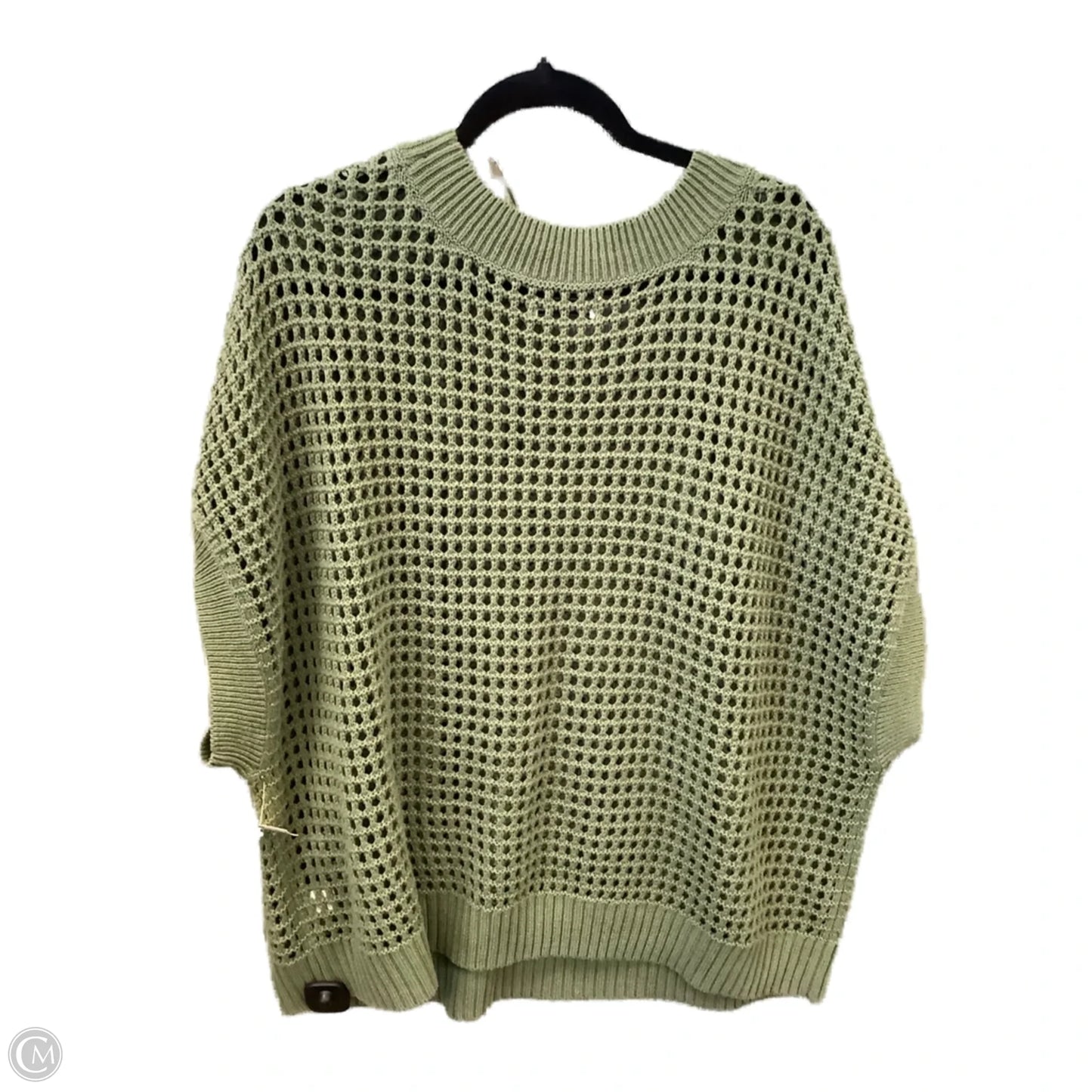 Sweater Short Sleeve By Sonoma In Green, Size: 2x