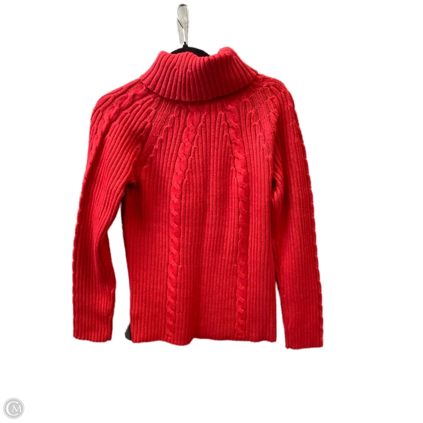 Sweater By Liz Claiborne In Red, Size: M